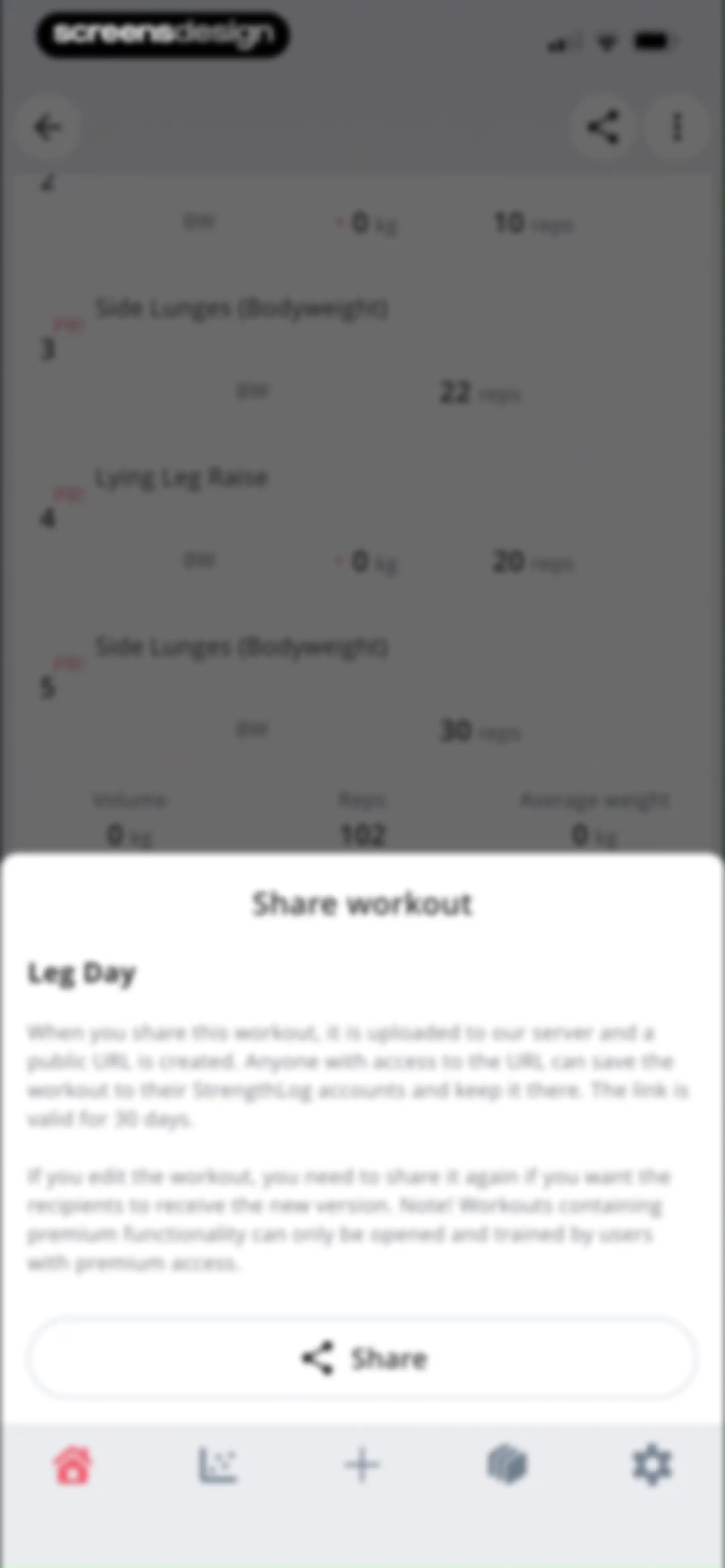 StrengthLog – Workout Tracker screen 56