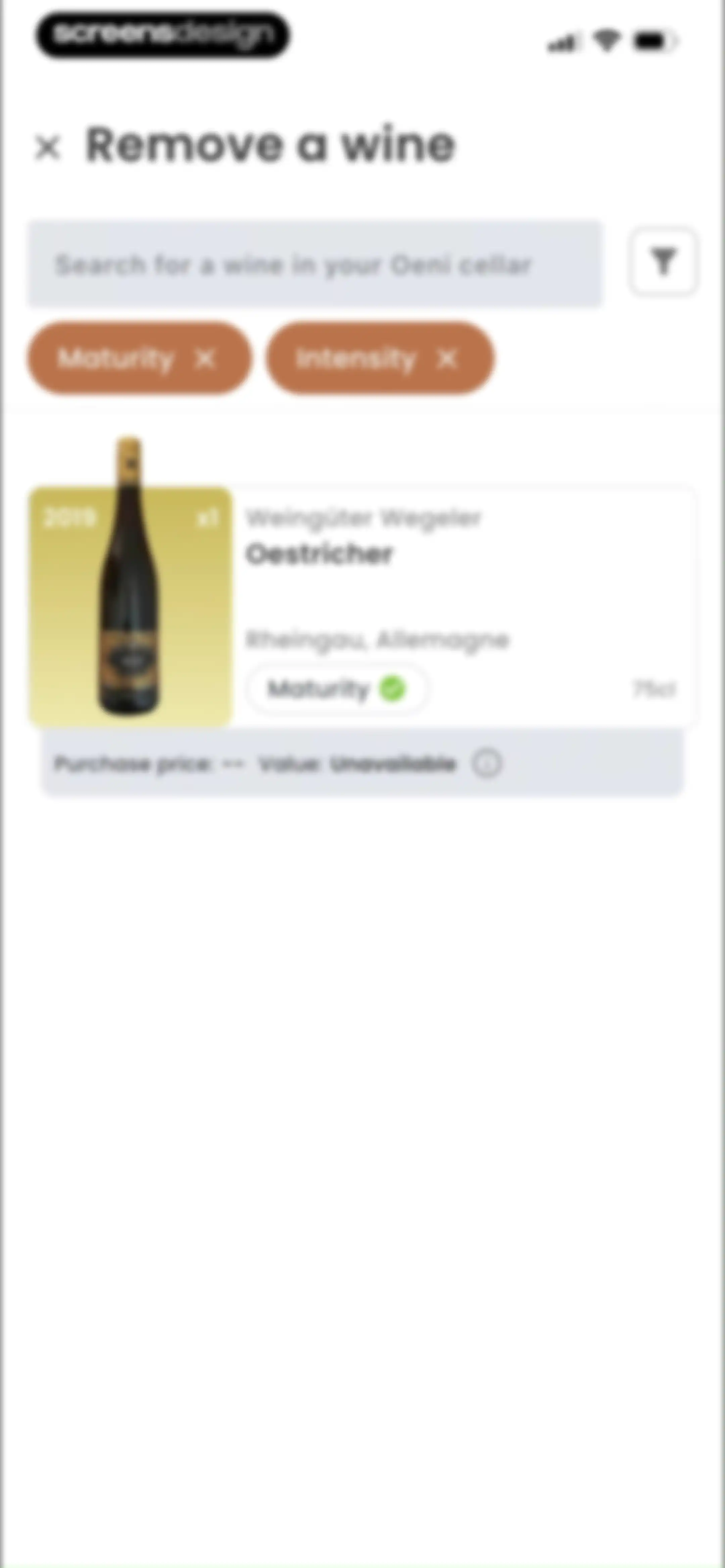Oeni: #1 Wine Cellar Manager screen 79