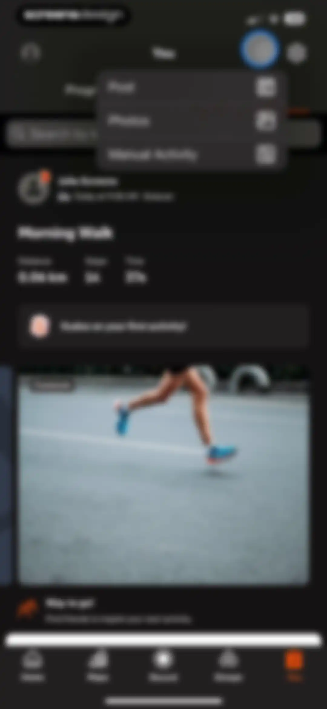 Strava: Run, Bike, Walk screen 180