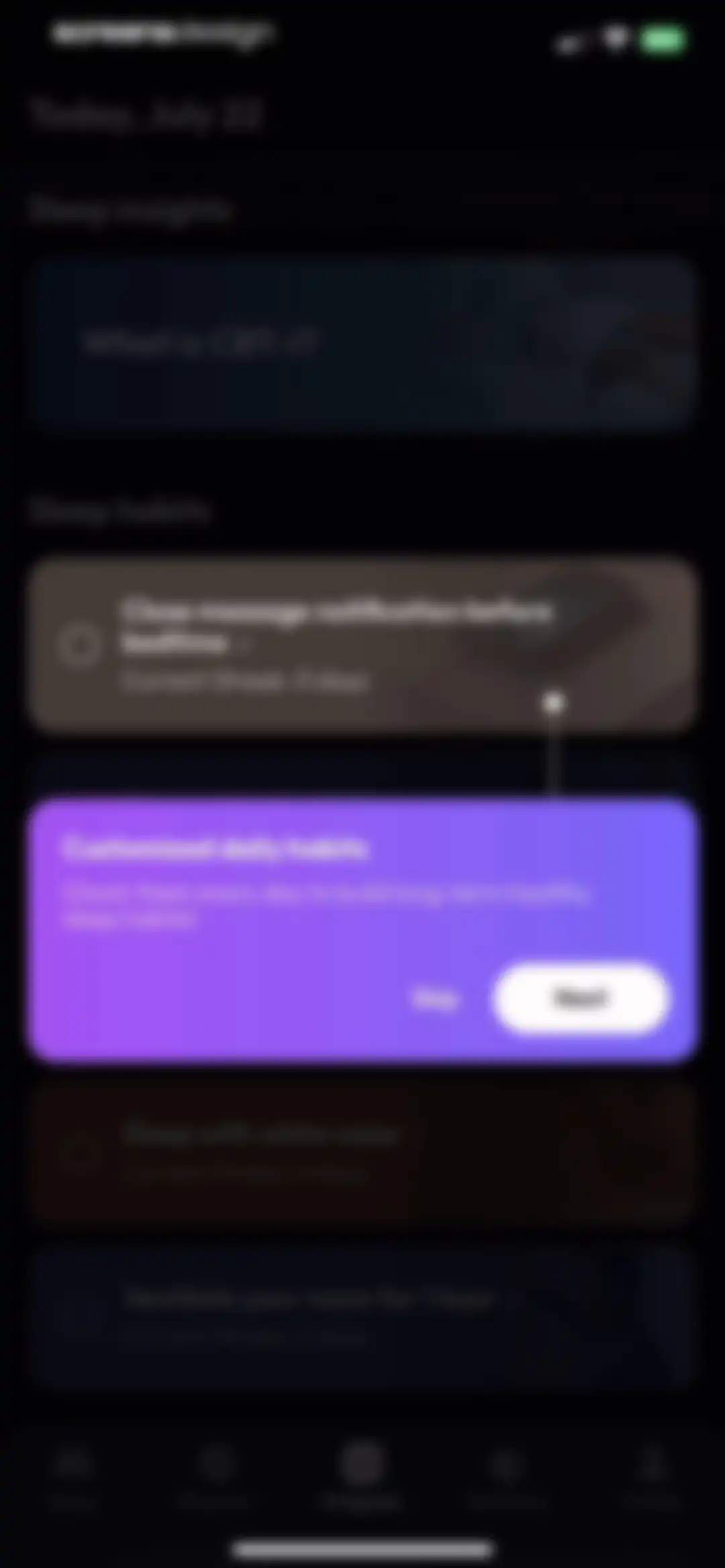 Sleep Tracker: Recorder, Sound screen 77