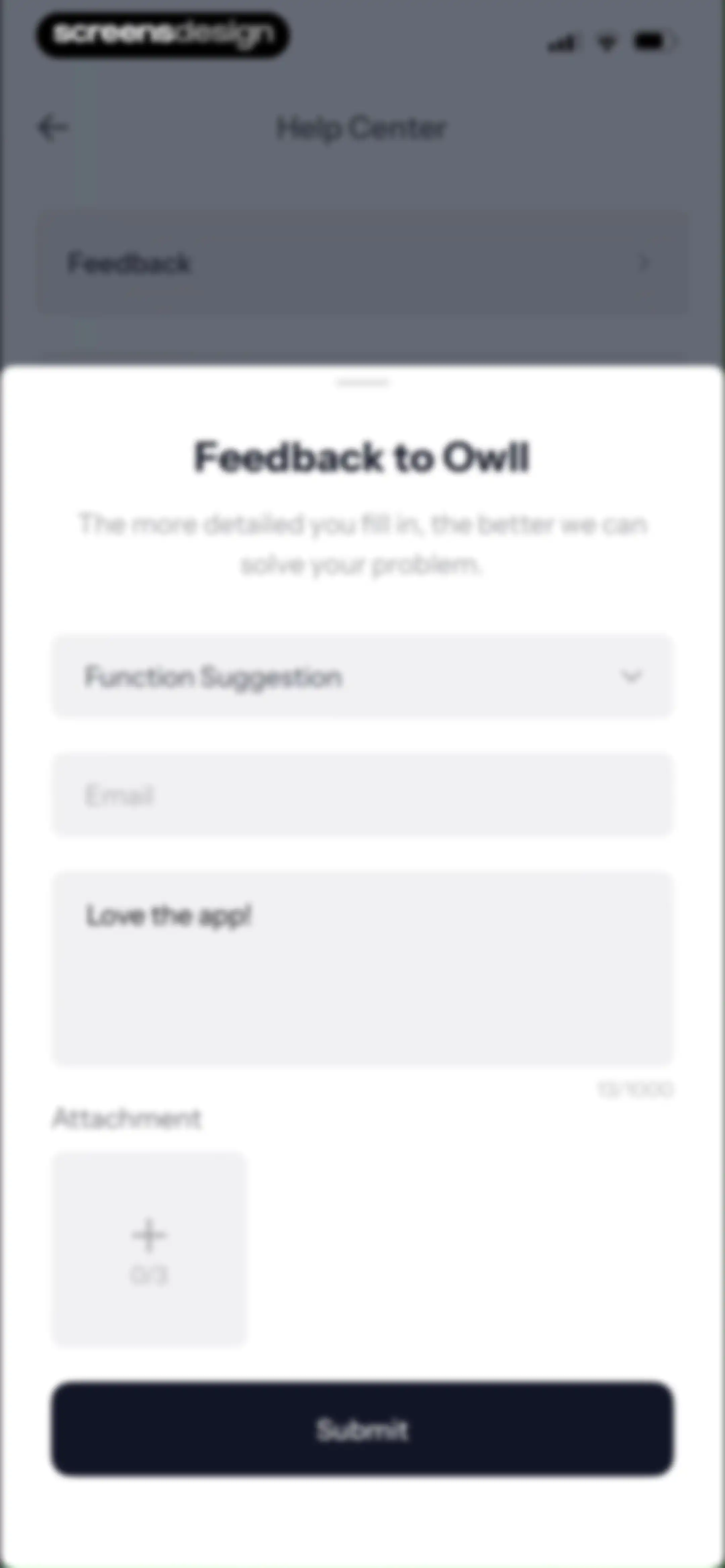 Owll:AI Note Taker & Assistant screen 109