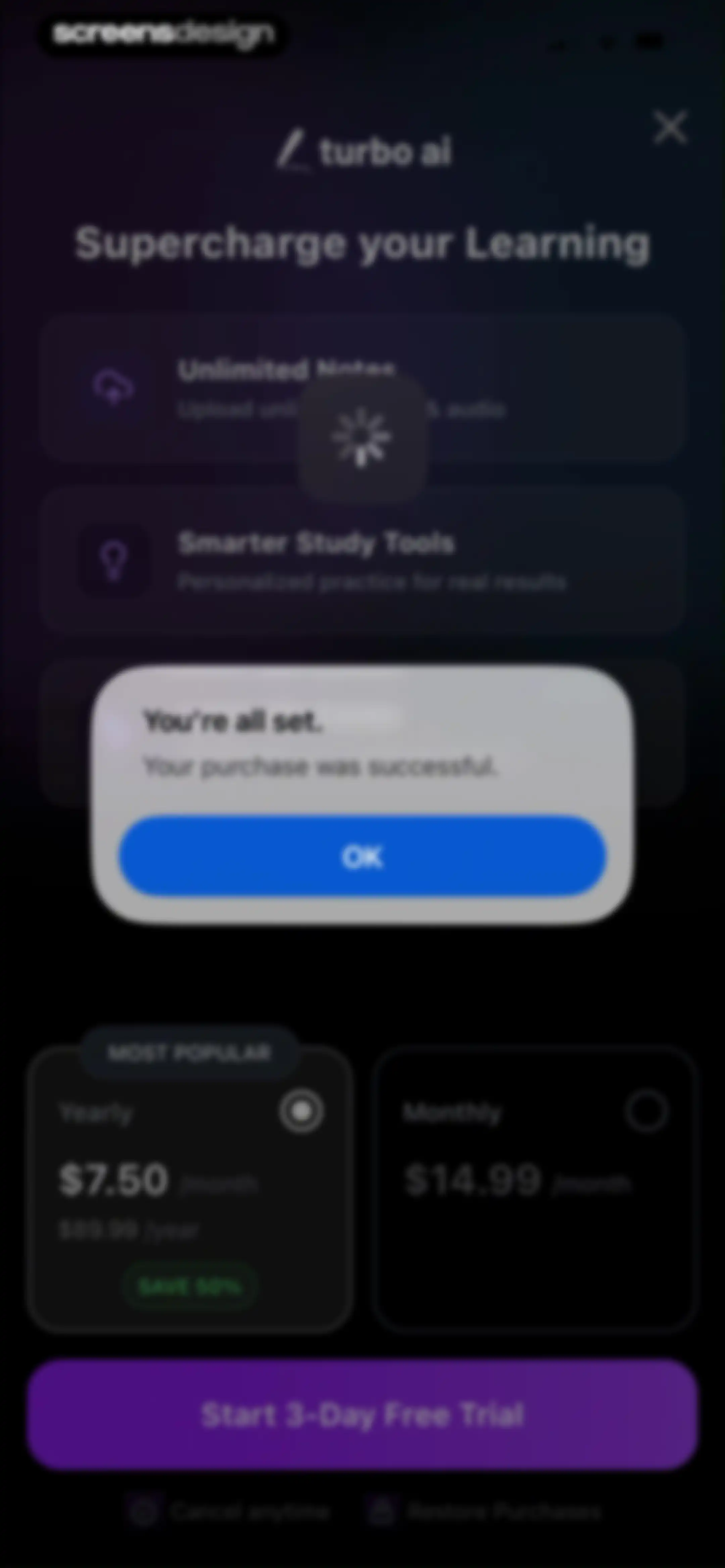 Turbo AI - Notetaker screen 27