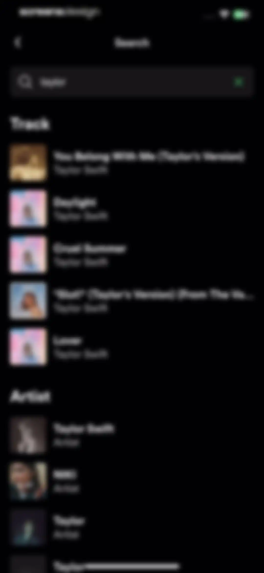 must.fm for Spotify Stats screen 42