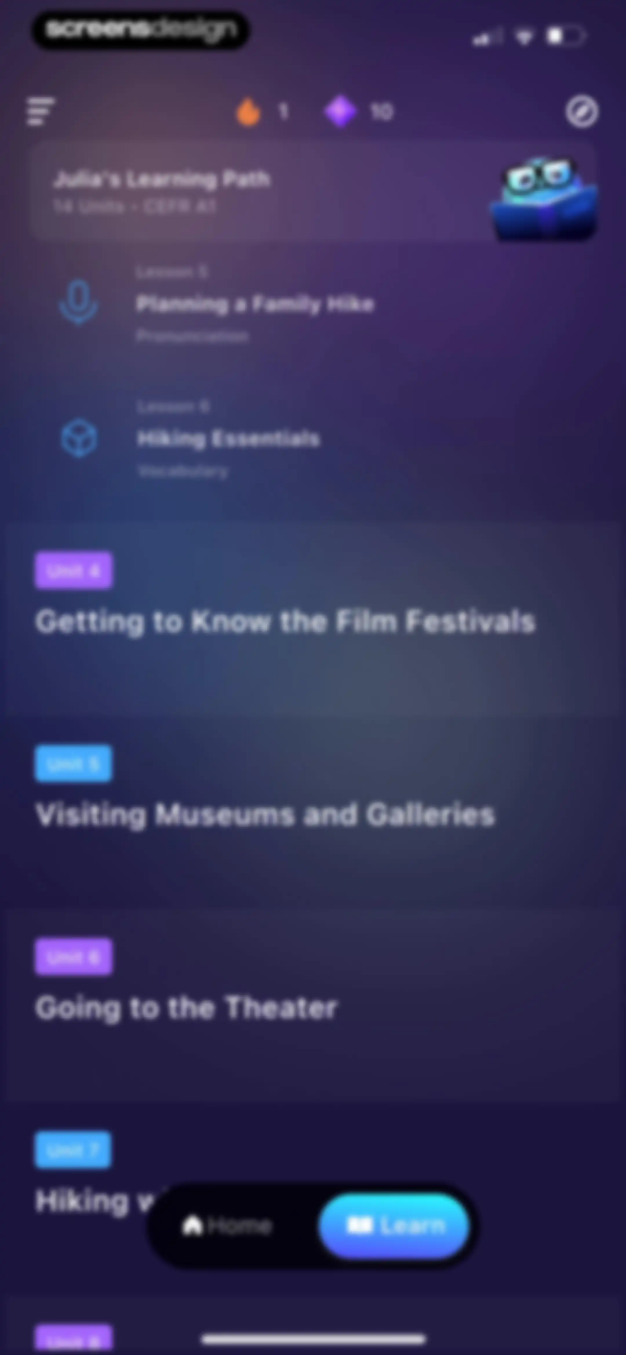 ELSA Speak - English Learning screen 131