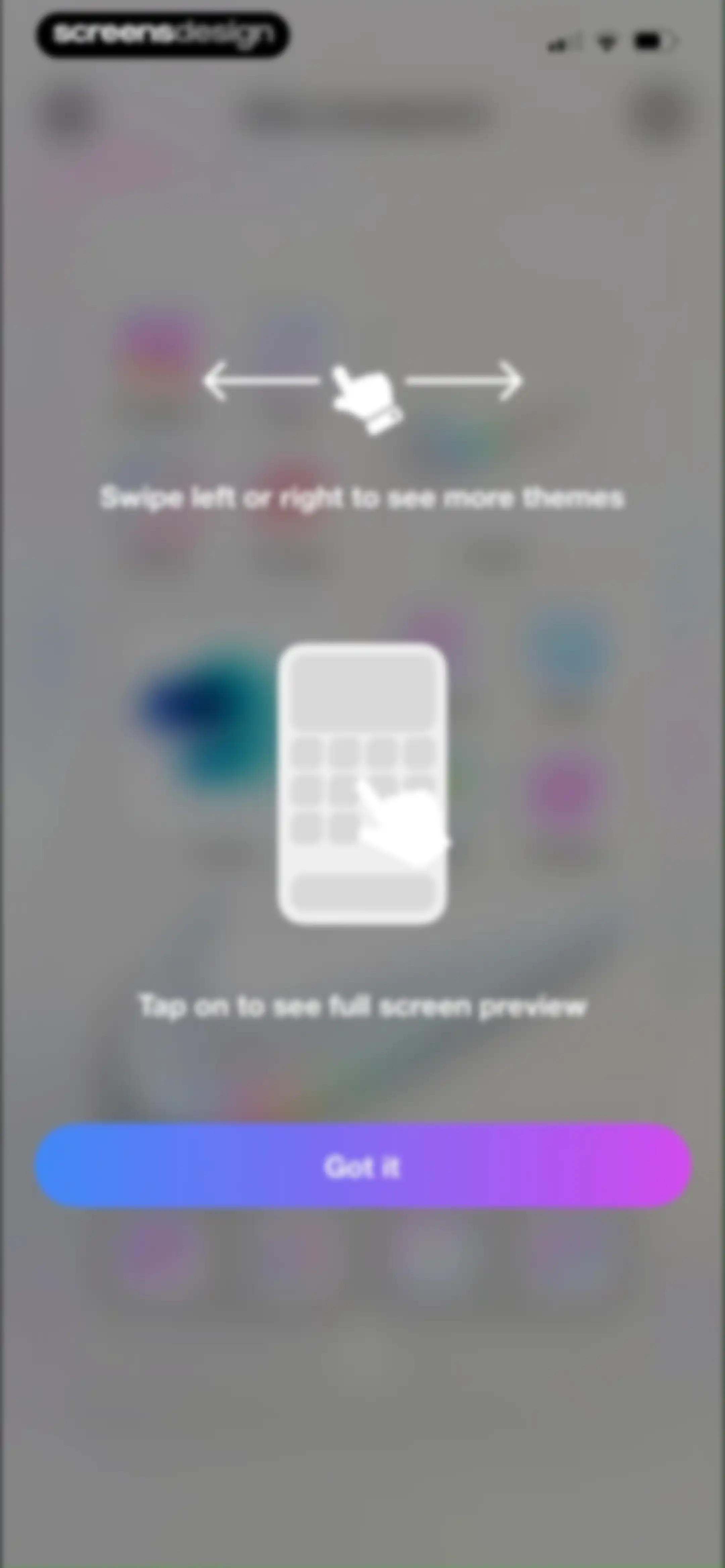 Themie: Wallpapers & Theme screen 16