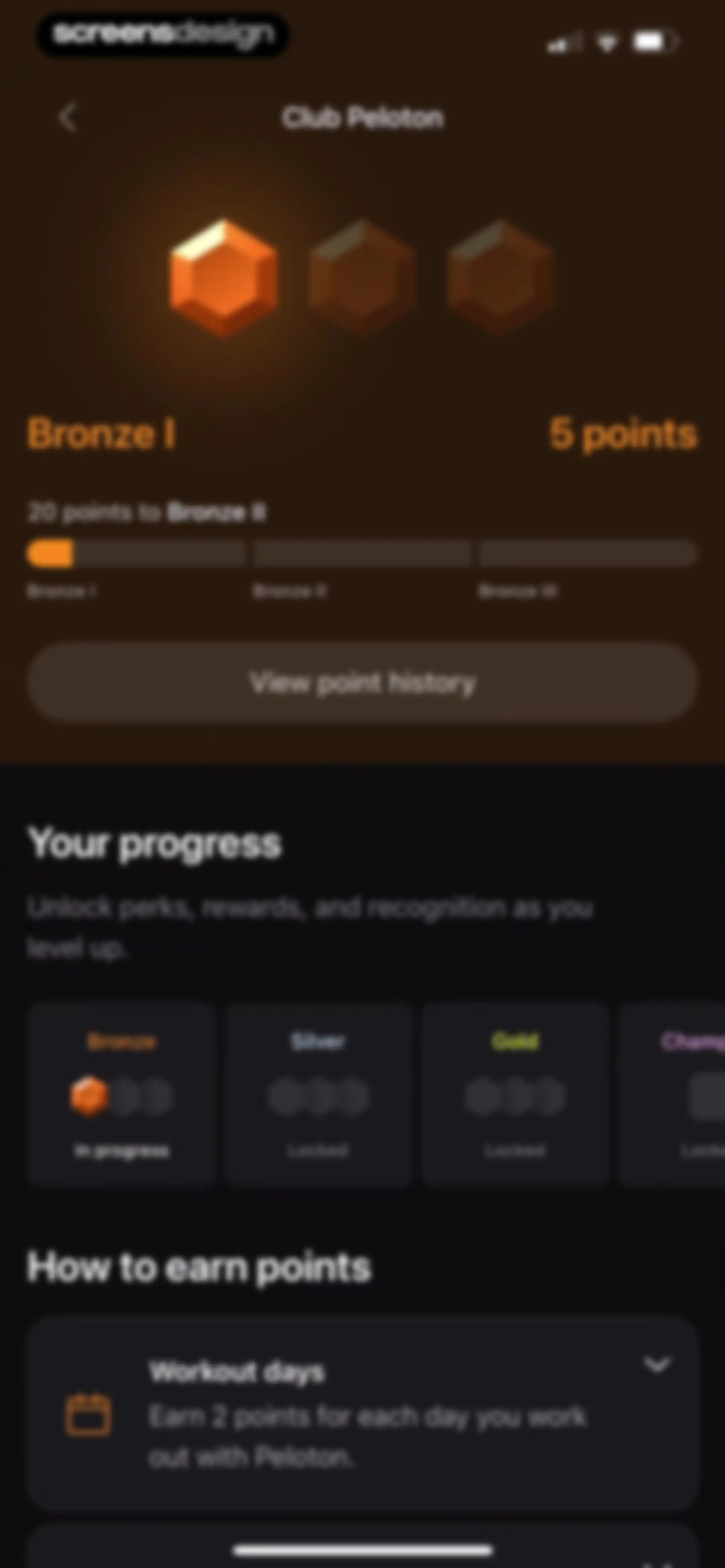 Peloton: Fitness & Workouts screen 63