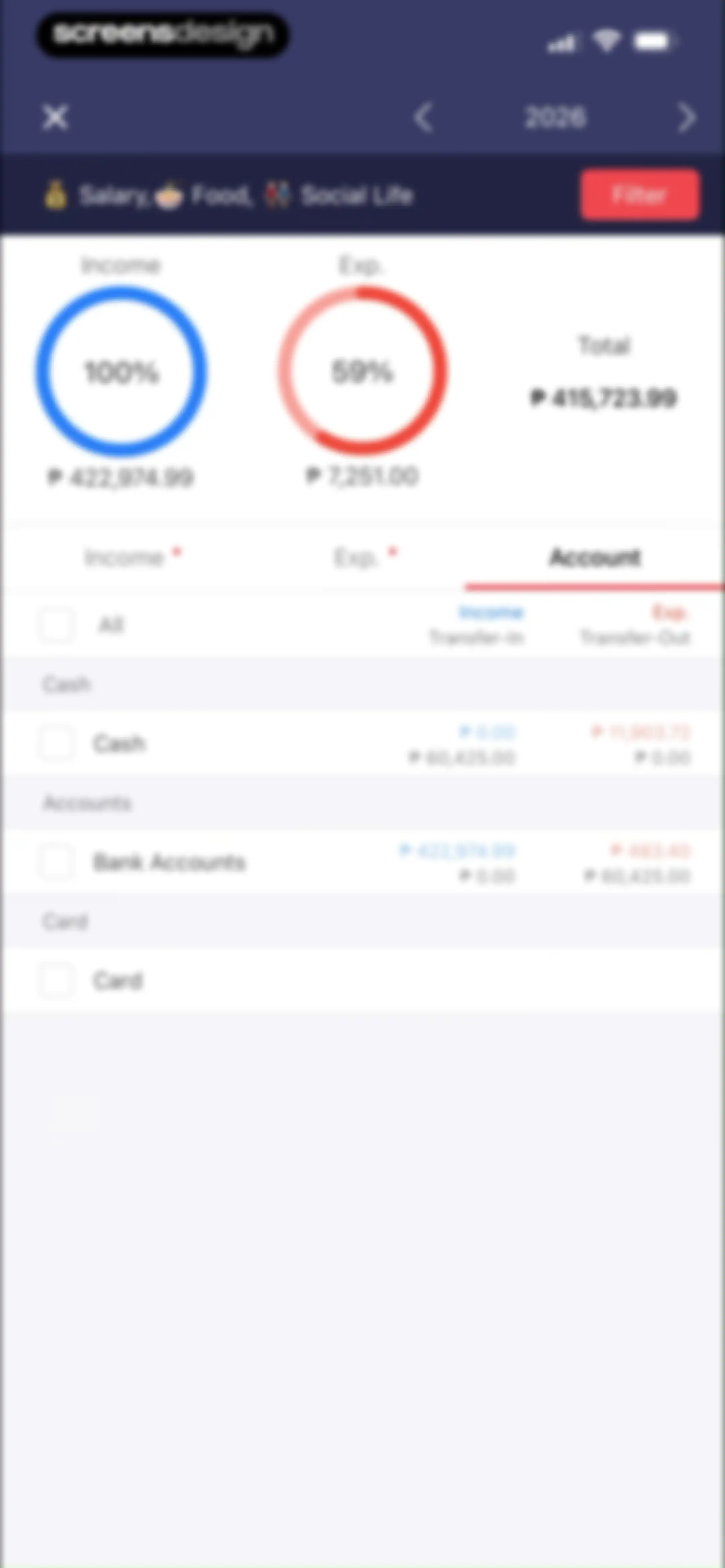 Money Manager Expense & Budget screen 41