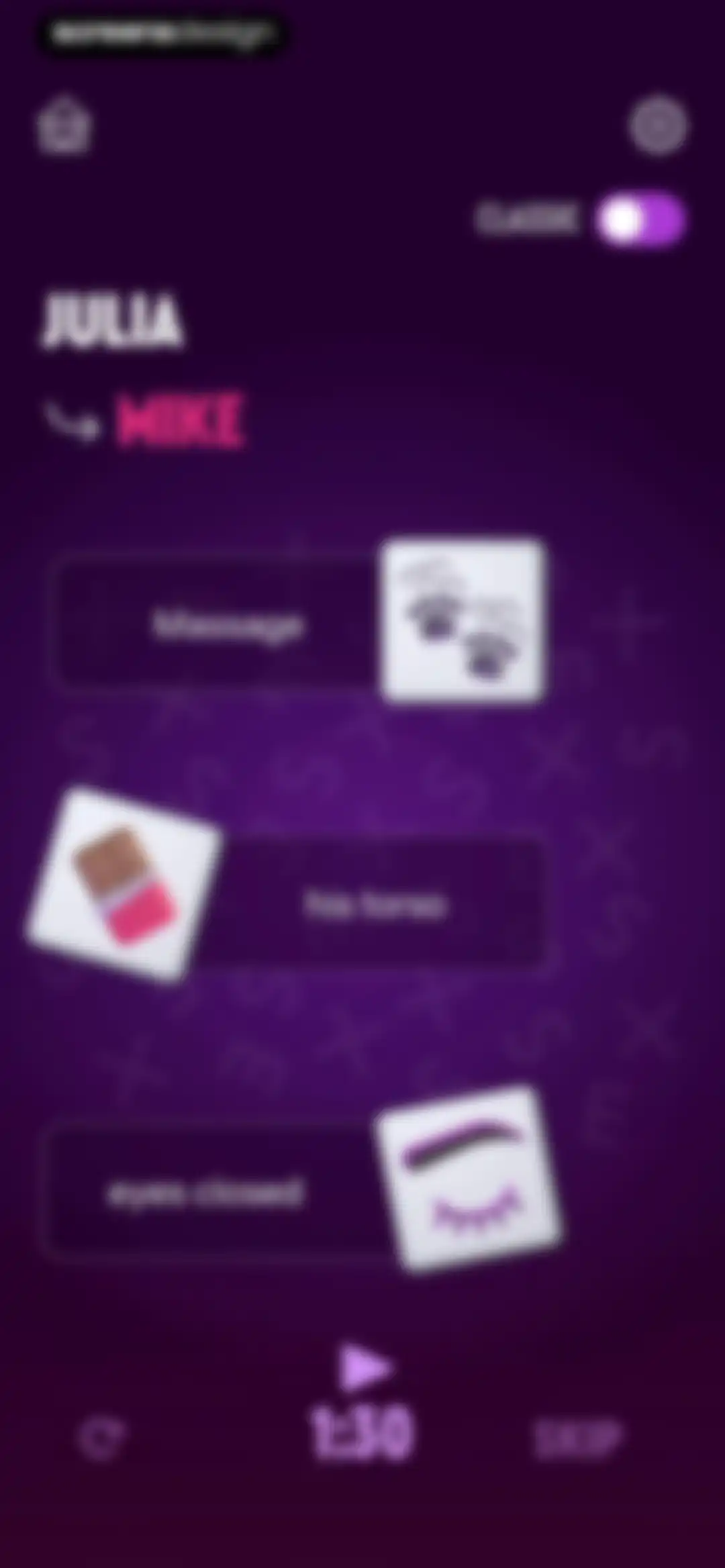 Couples games: Sex Roulette screen 12