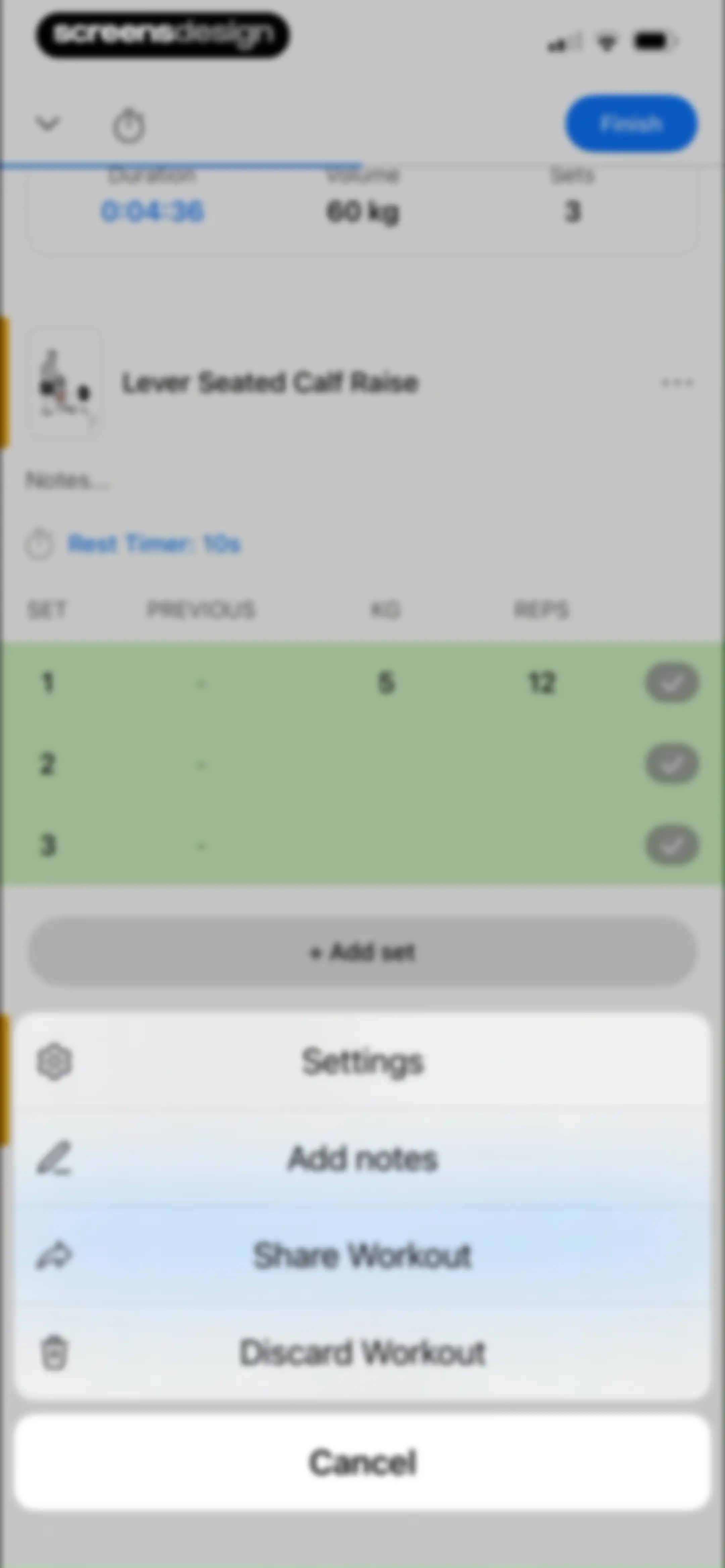 Lyfta: Gym Workout Tracker Log screen 87