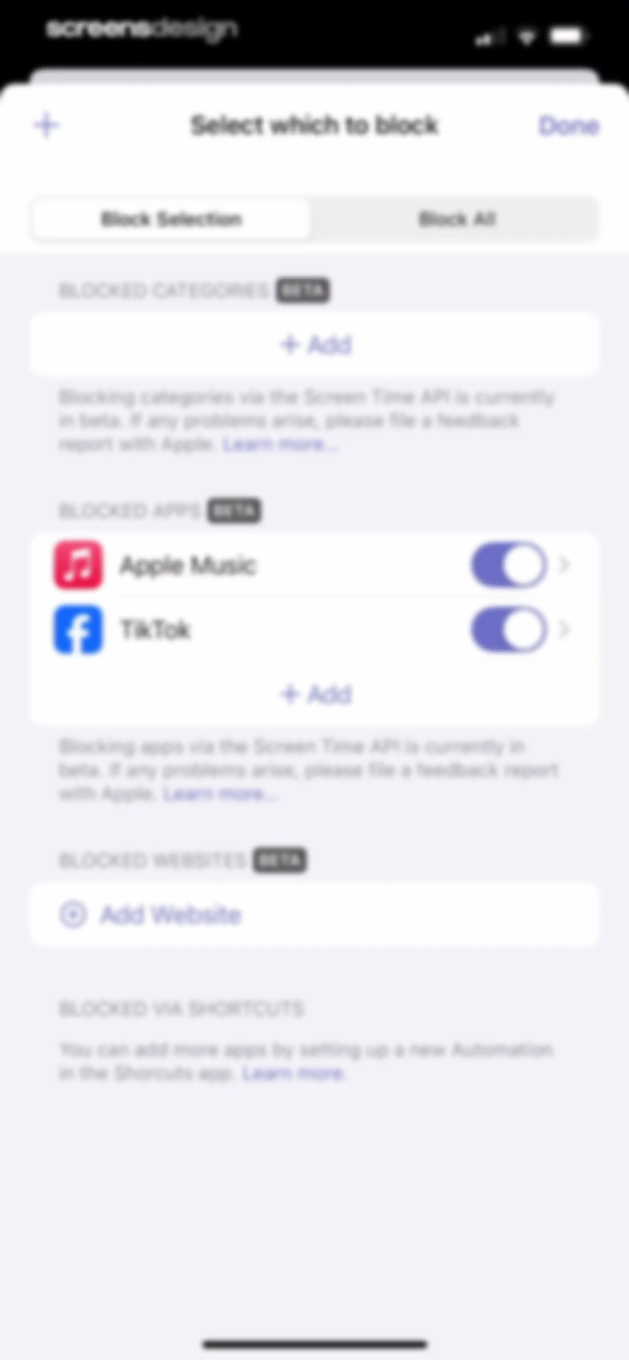 one sec | screen time + focus screen 67