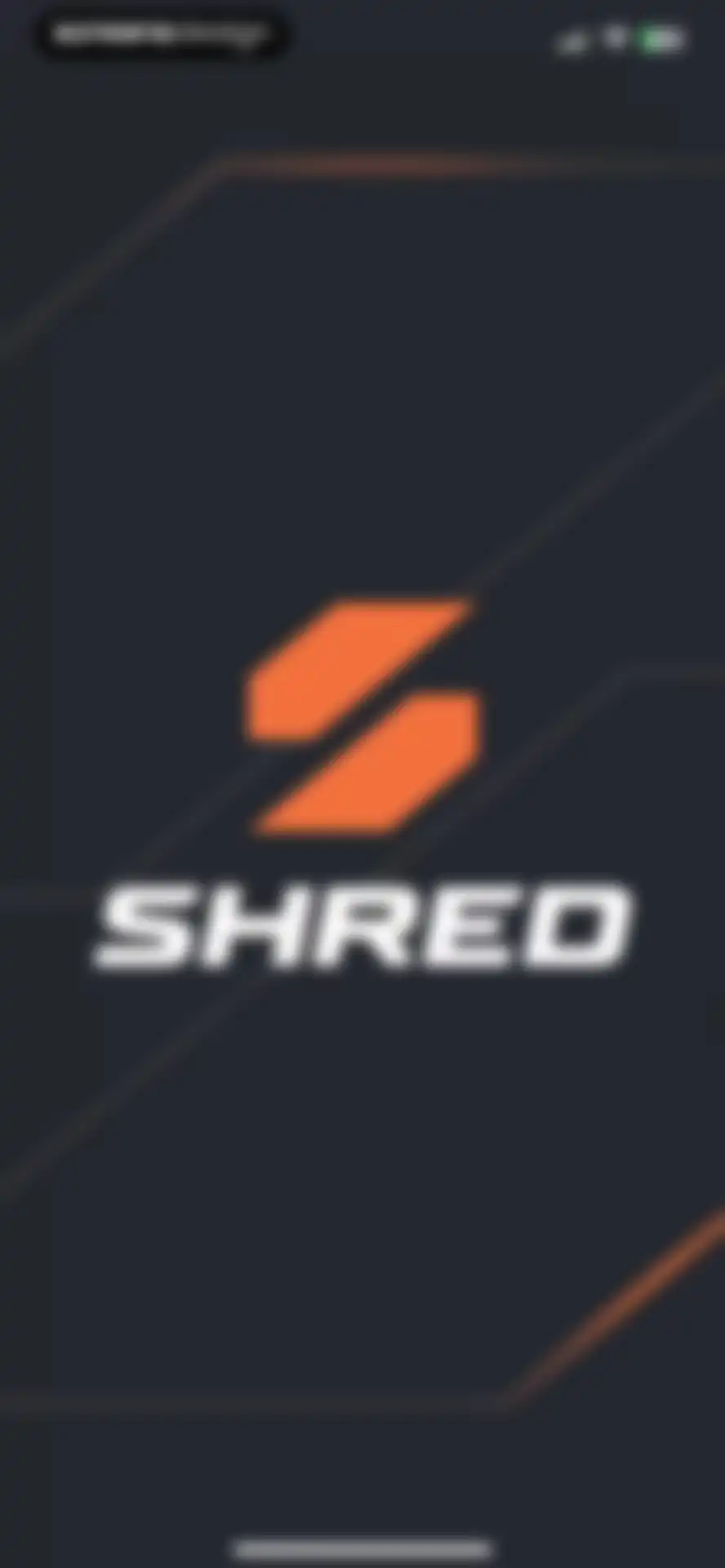 SHRED: Gym & Home Workouts screen 1