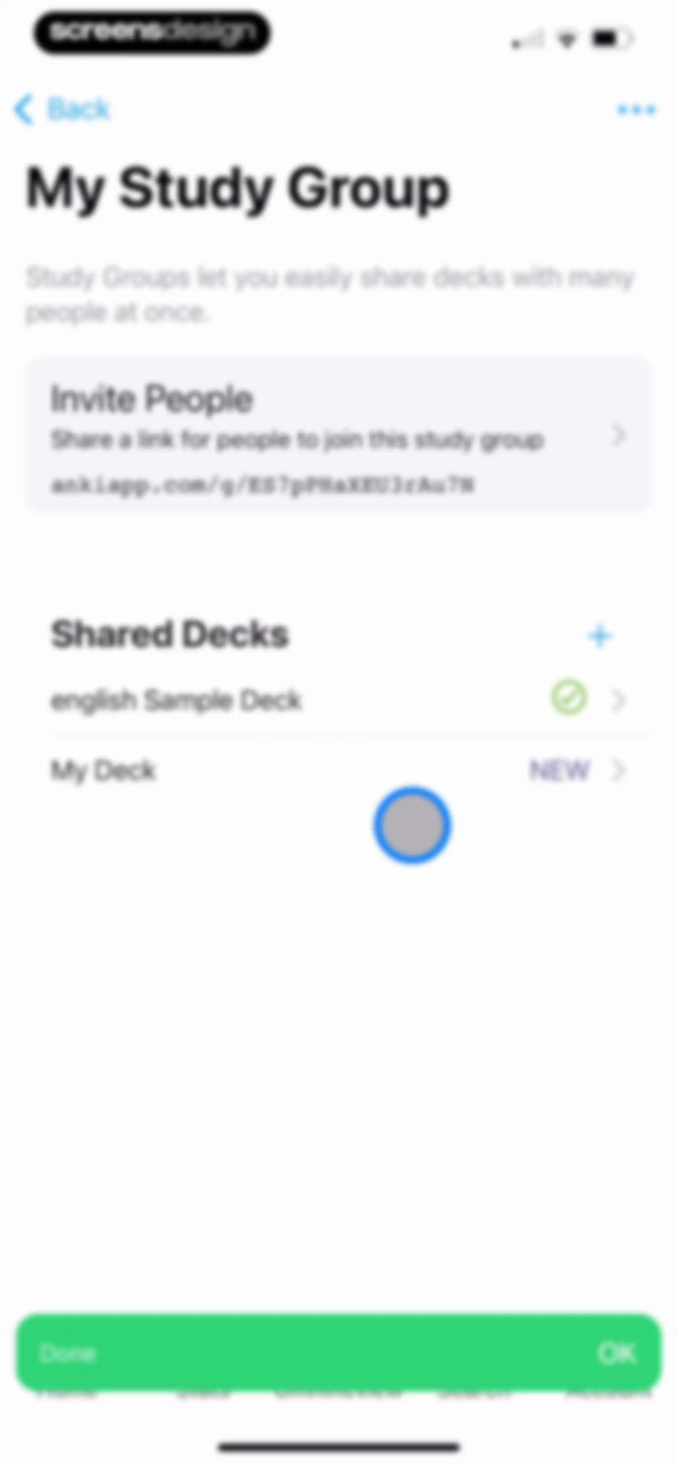 AlgoApp - Flashcards screen 72