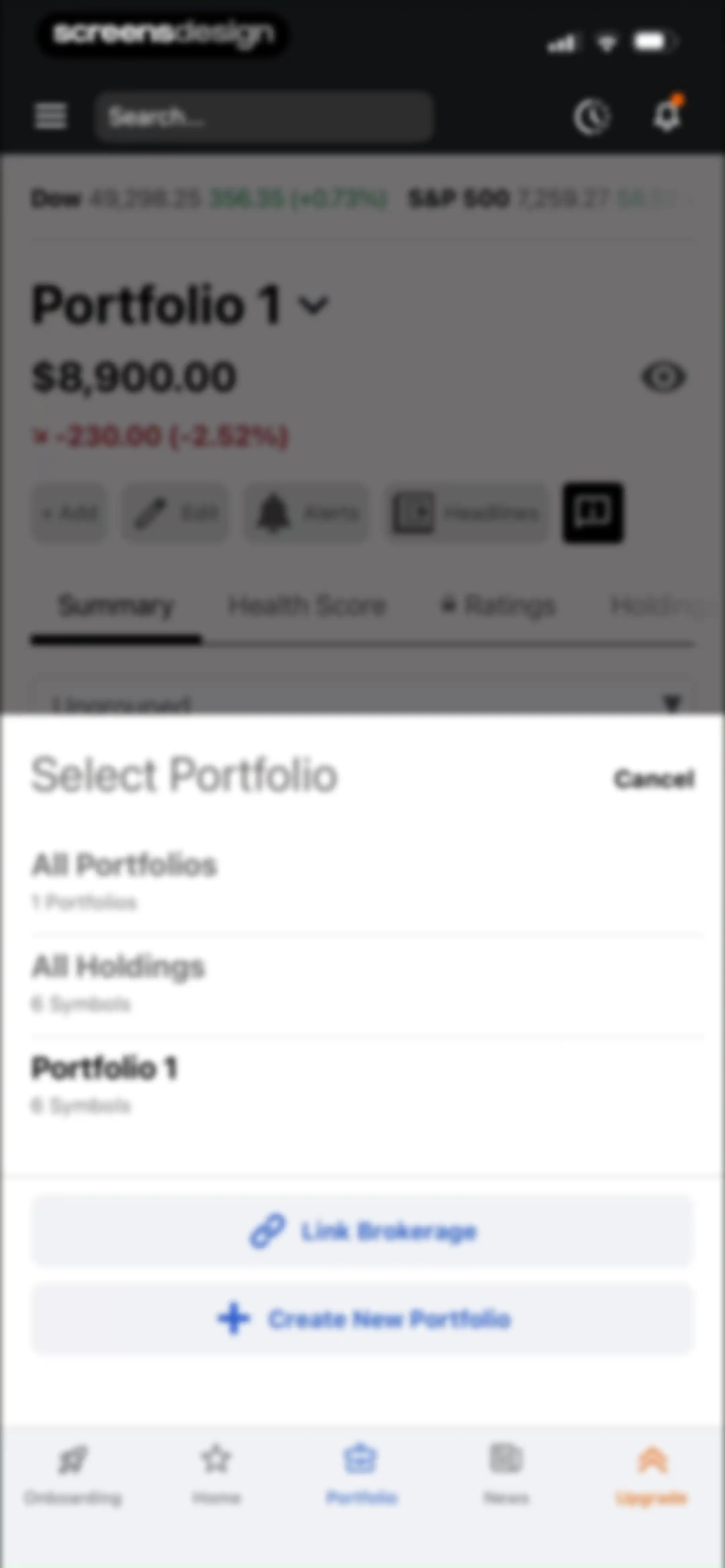 Seeking Alpha: News & Analysis screen 84