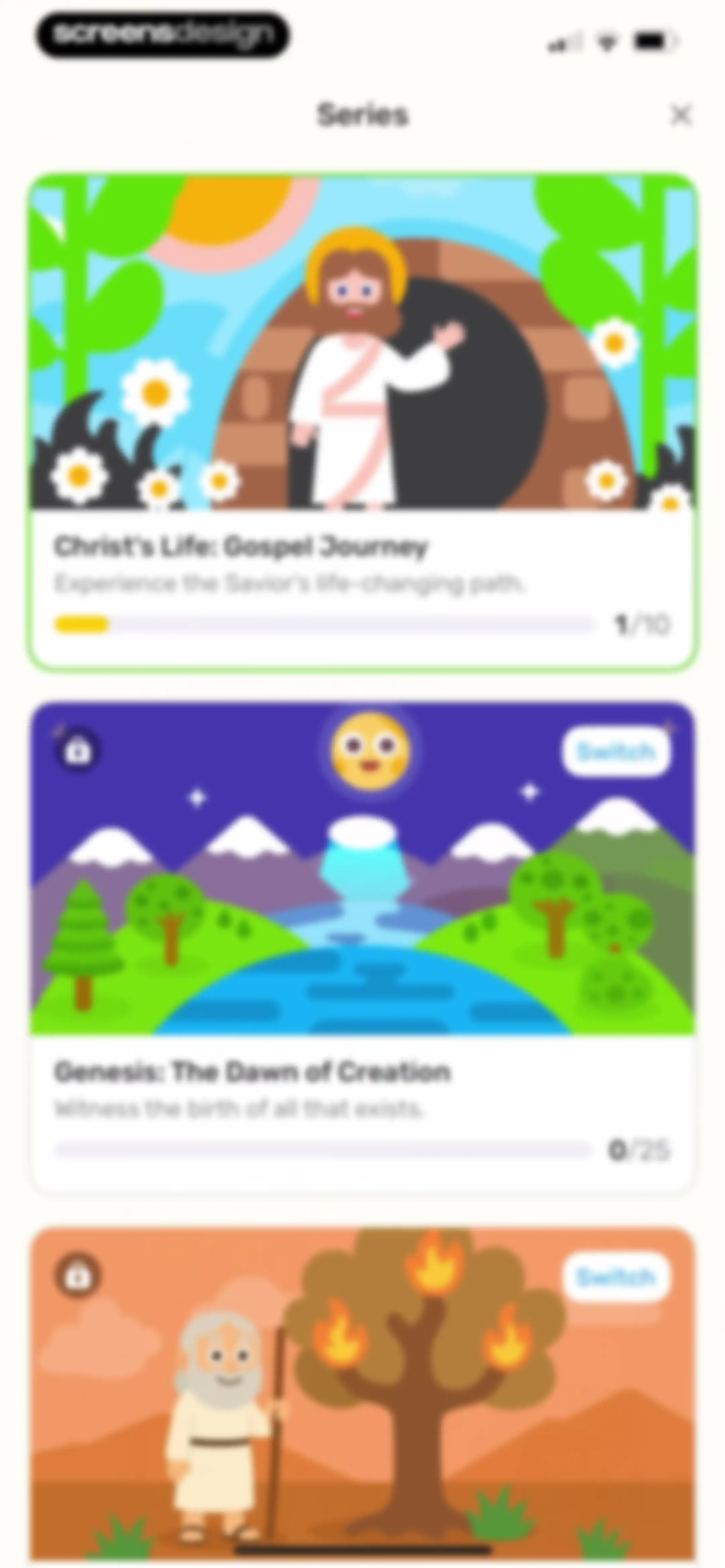 Bible Study - Manna screen 74