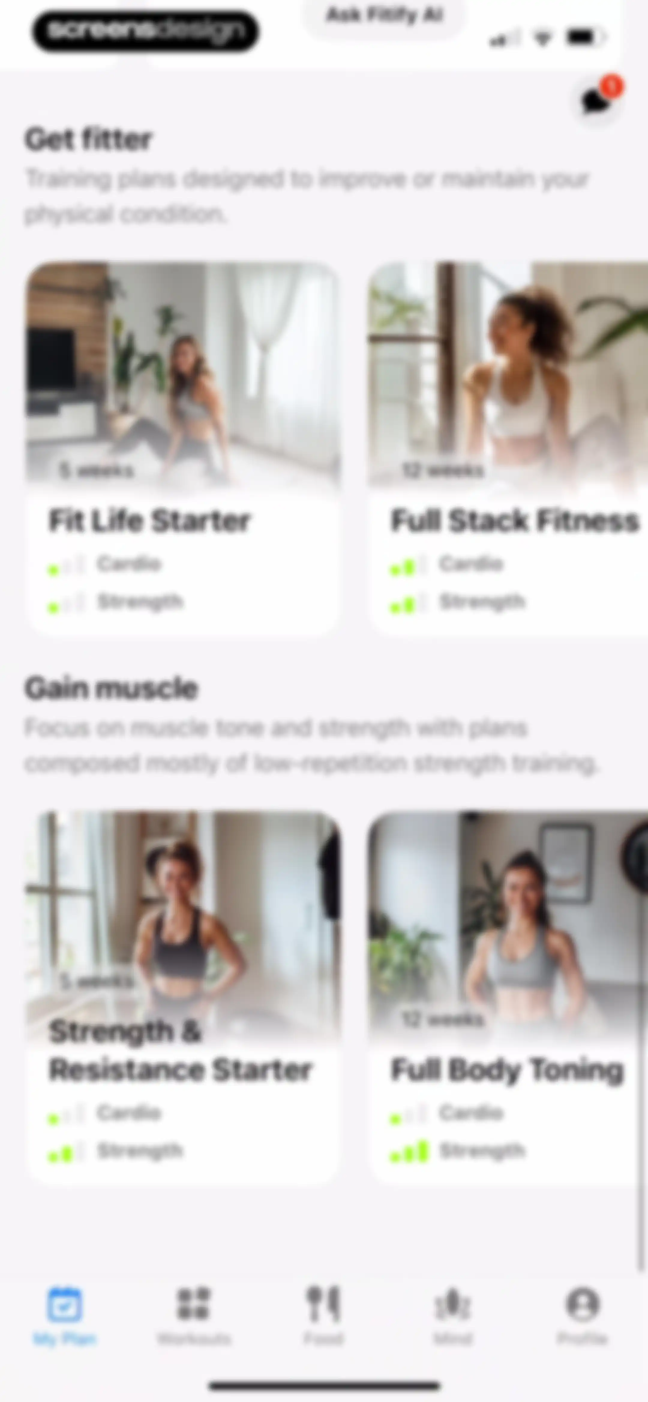 Fitify: Home Workout, AI Coach screen 113