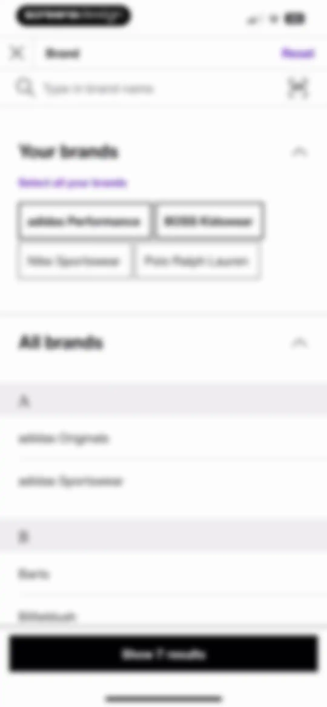 Zalando – Online fashion screen 101