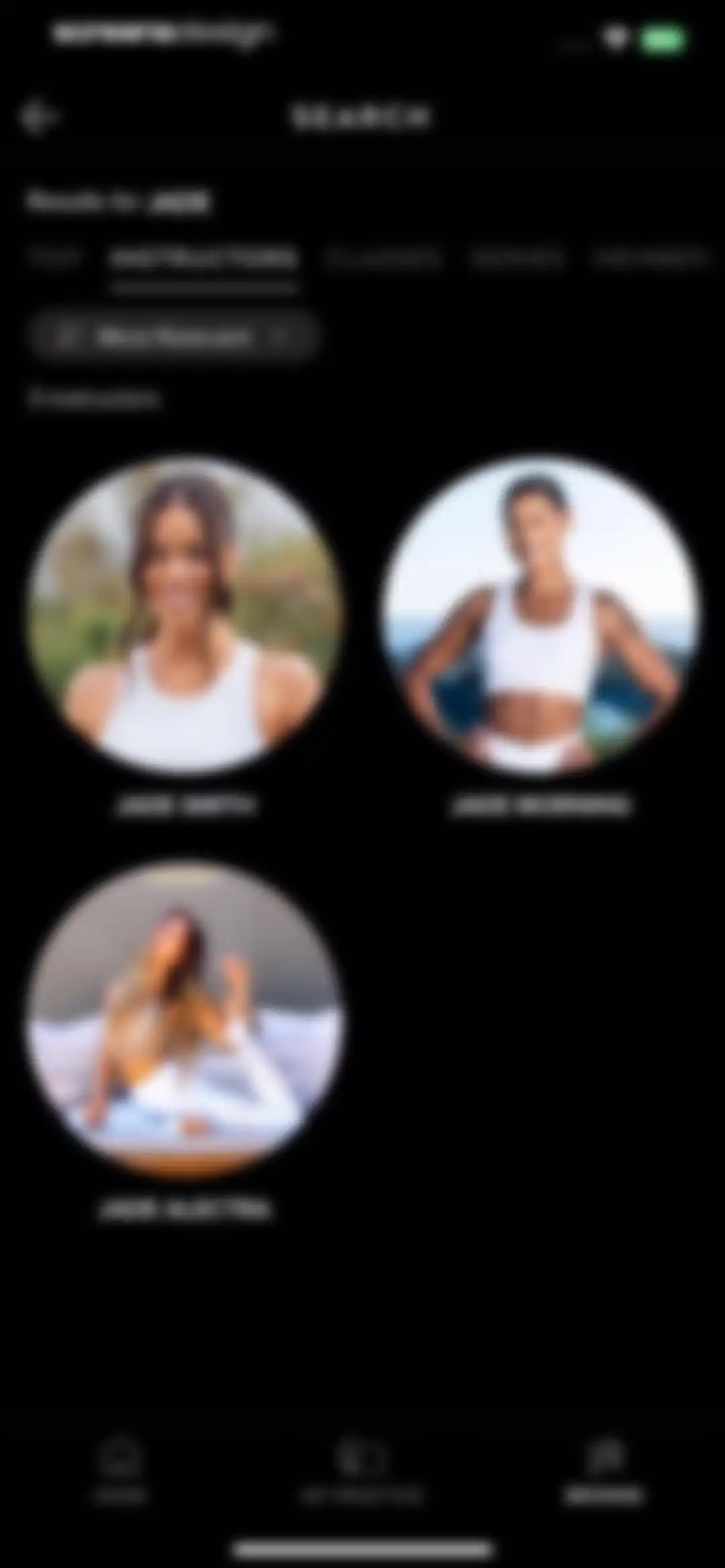 ALO Wellness Club screen 105