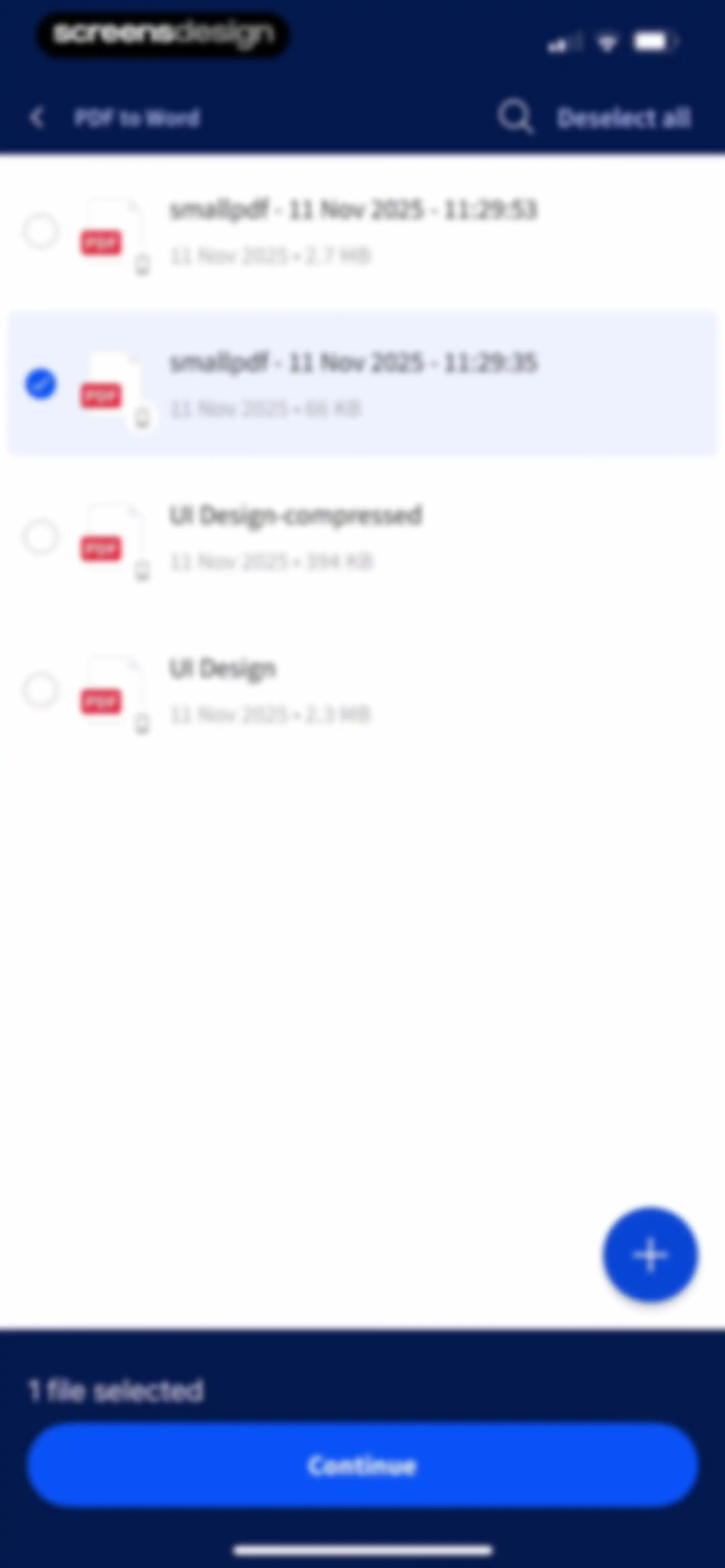 Smallpdf: Scanner & PDF Editor screen 86