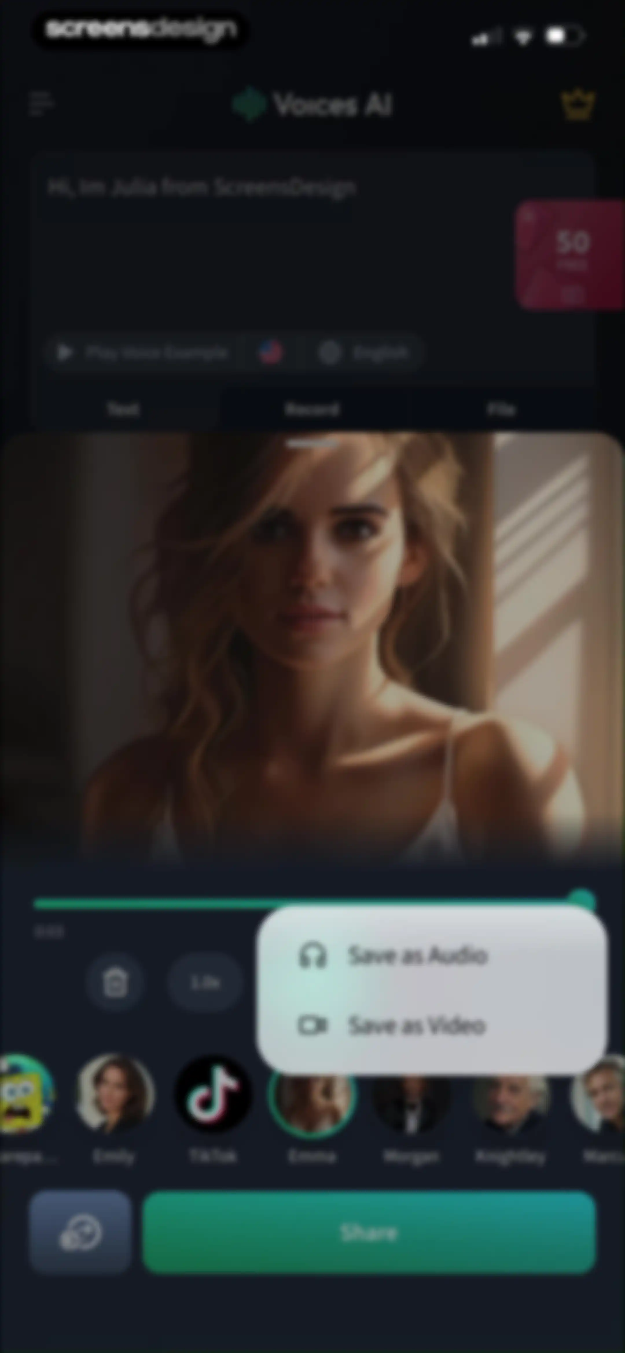 Voices AI: Change Your Voice screen 22