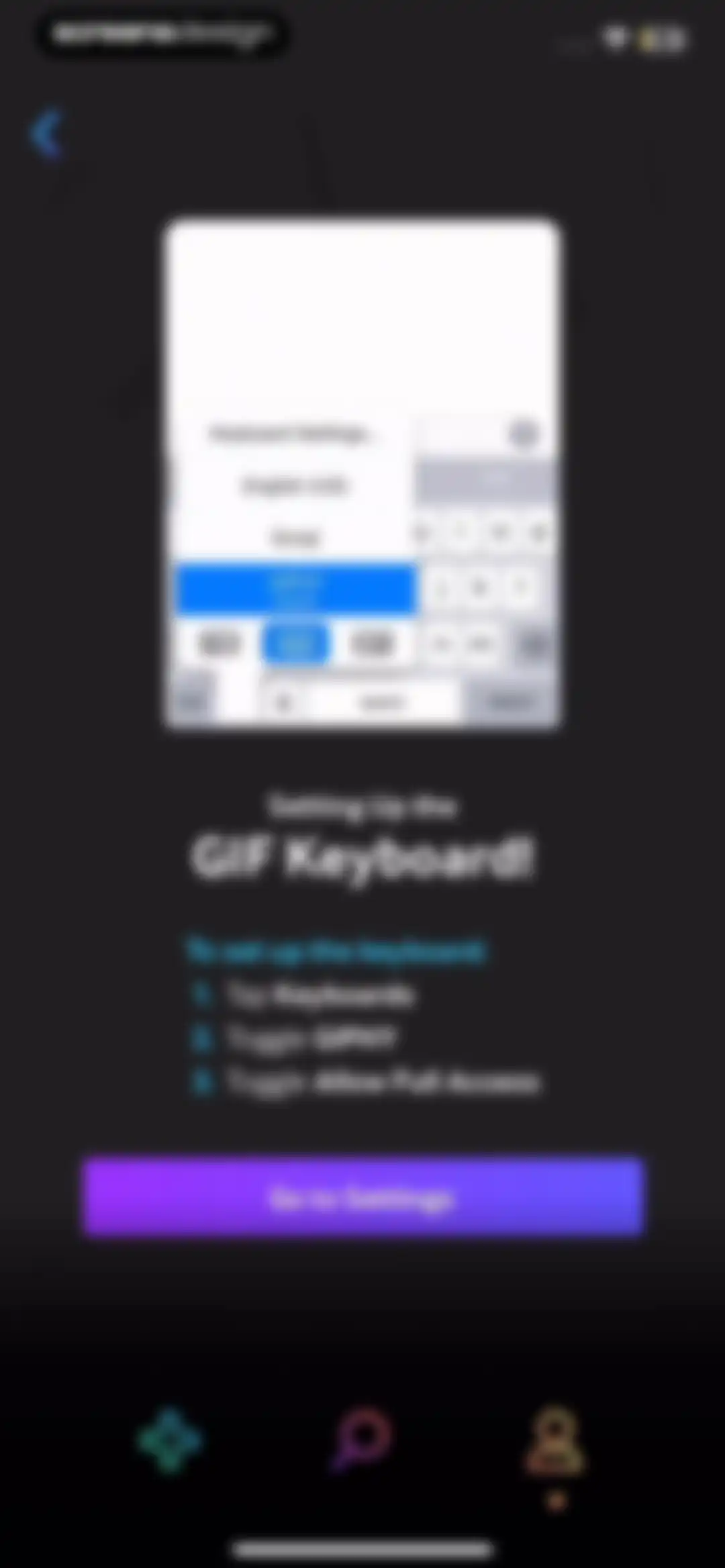 GIPHY: The GIF Search Engine screen 123