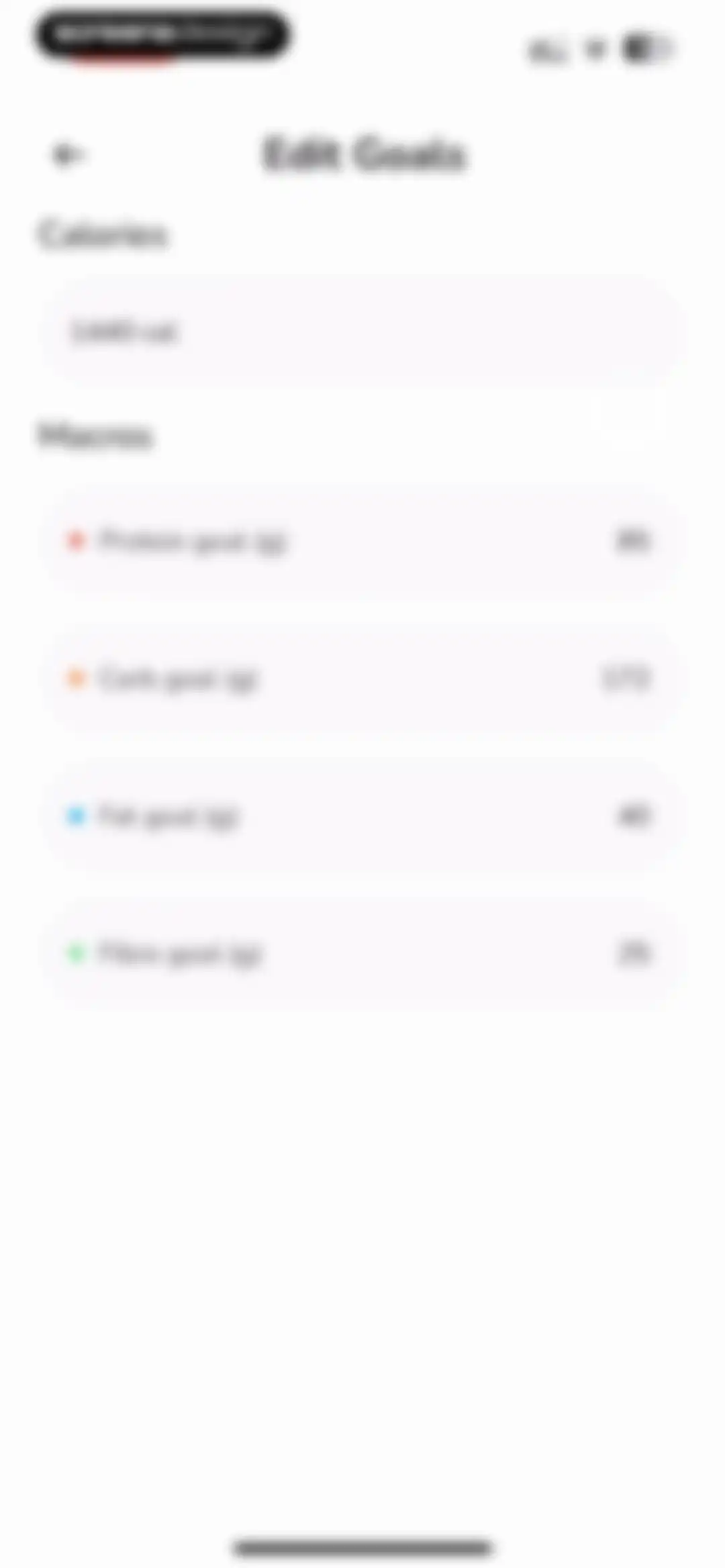 Fastie: Calorie & Food Tracker screen 65