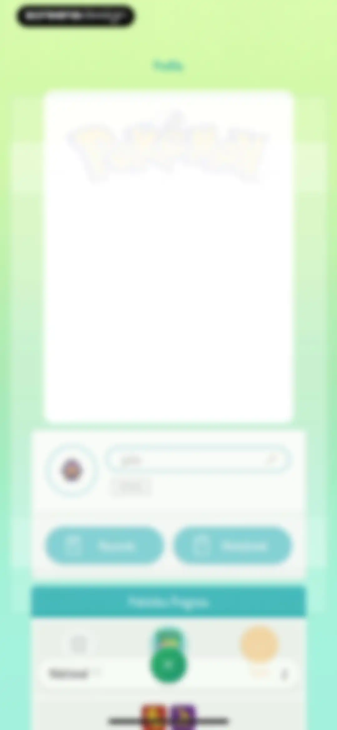 Pokémon HOME screen 114