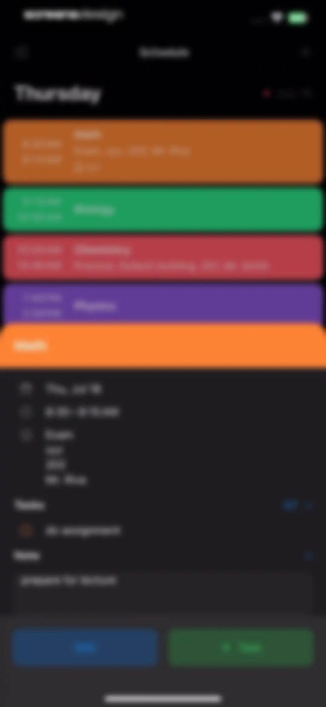 Smart Timetable: Study Planner screen 32