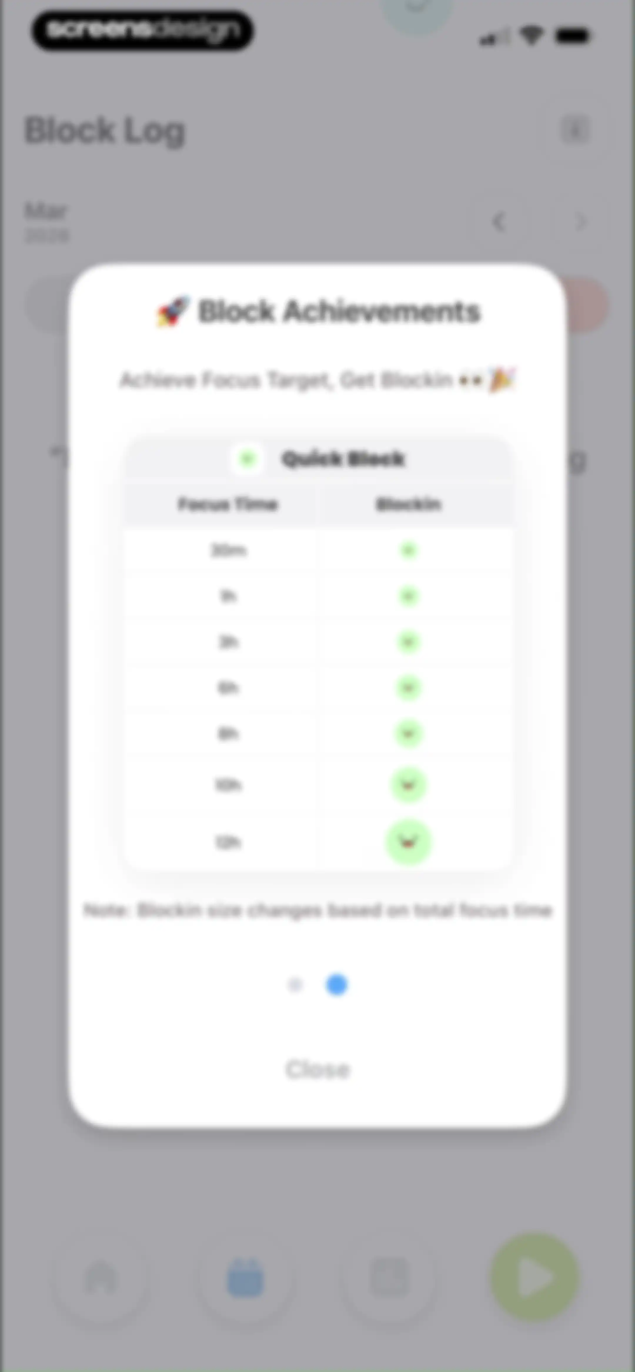 Blockin -Screen Time for Focus screen 50