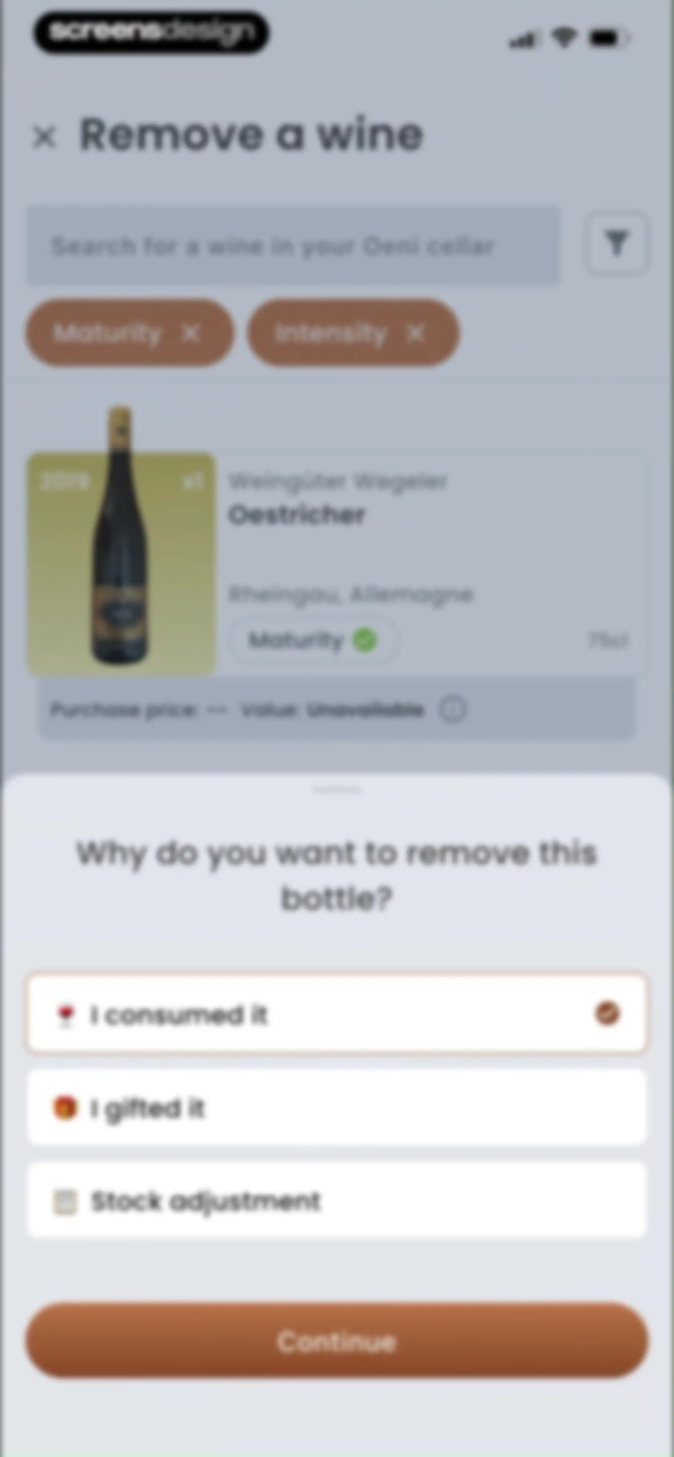 Oeni: #1 Wine Cellar Manager screen 80