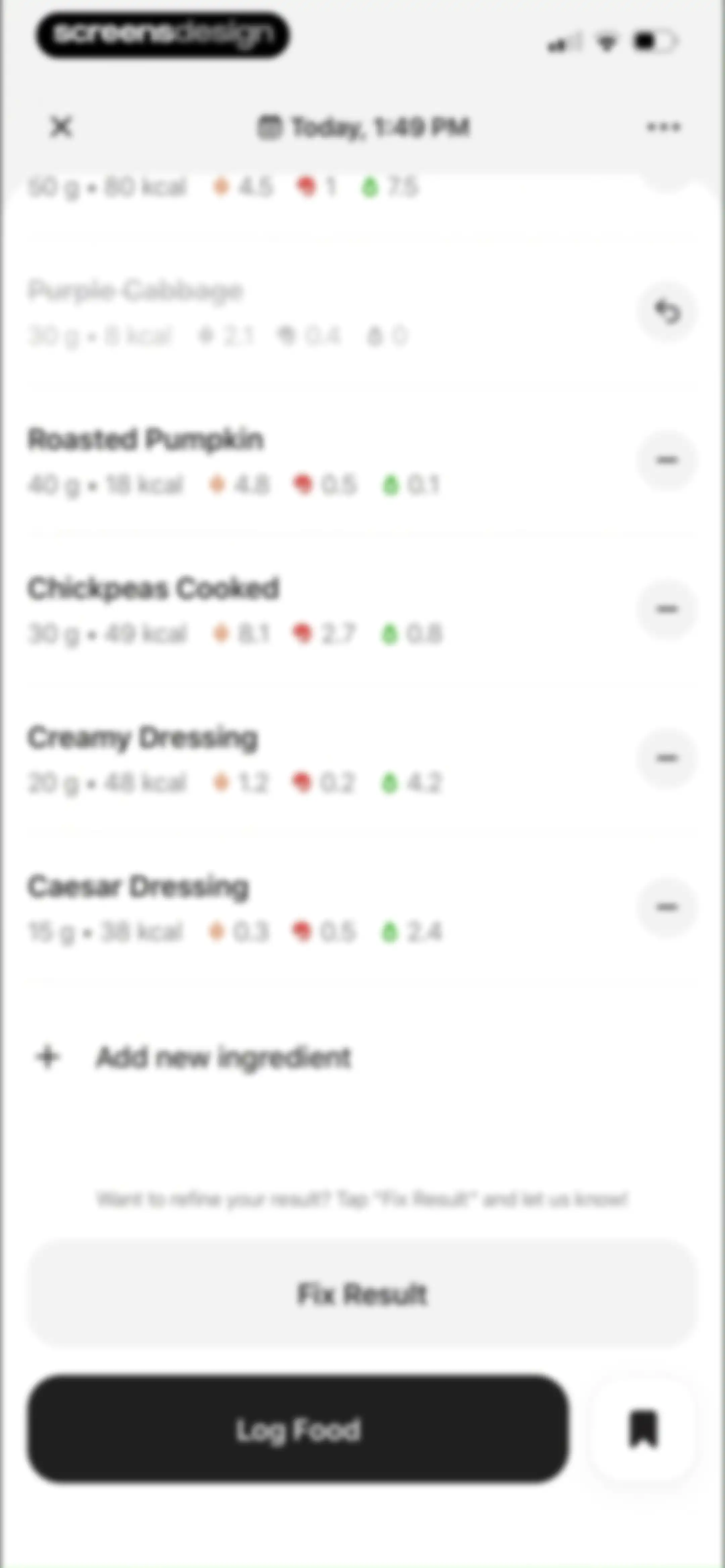 Calz - Calorie Counter AI screen 72