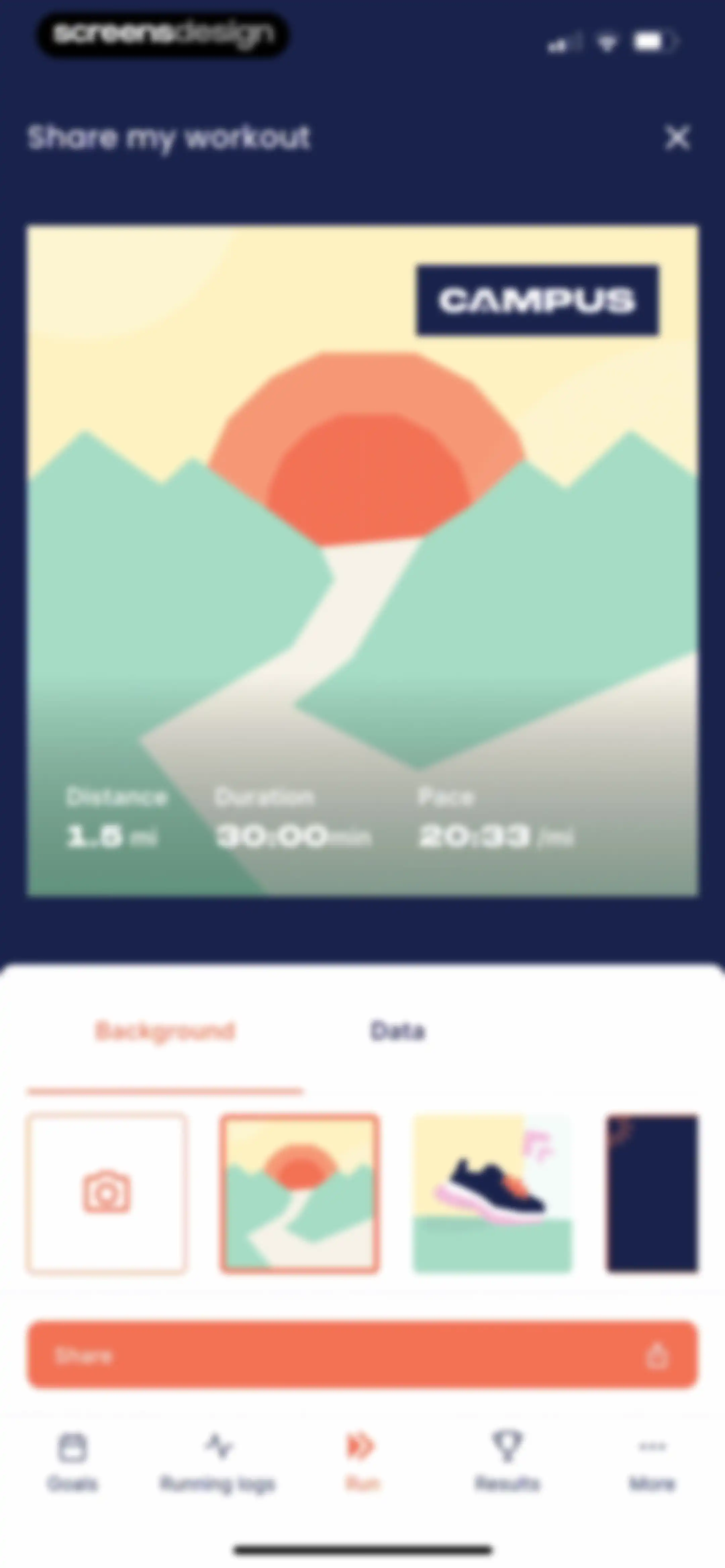 Campus Coach-Running & Trail screen 41