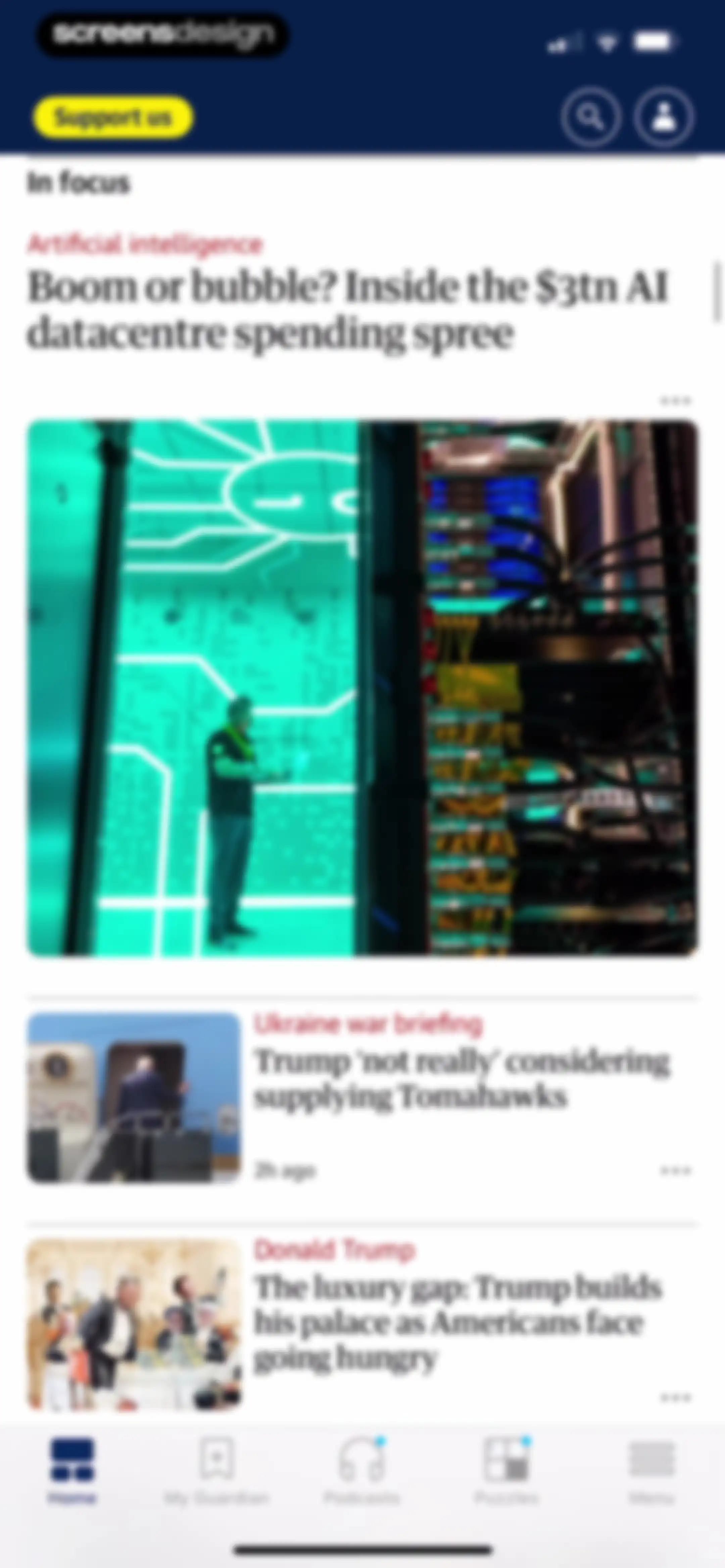 The Guardian - US & World News screen 35