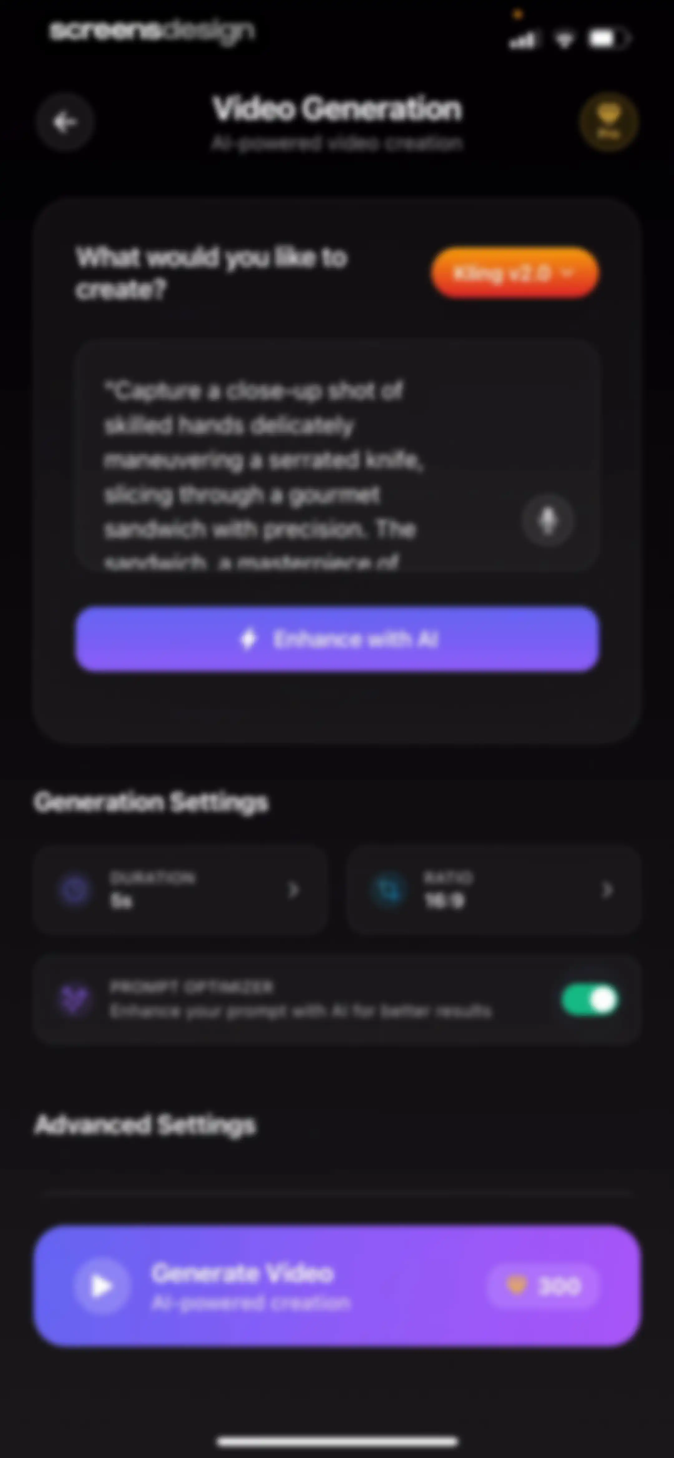 Ceo3 : AI Video Generator screen 25