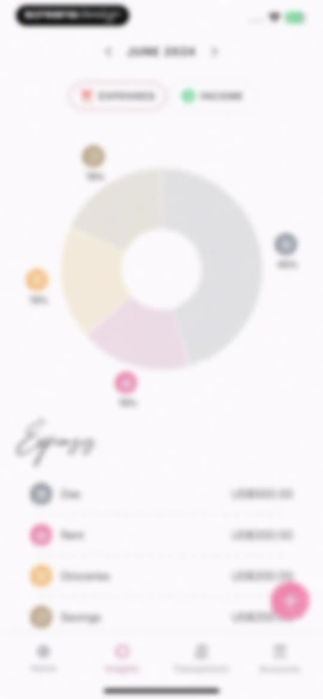 Budget Planner App - Fleur screen 29