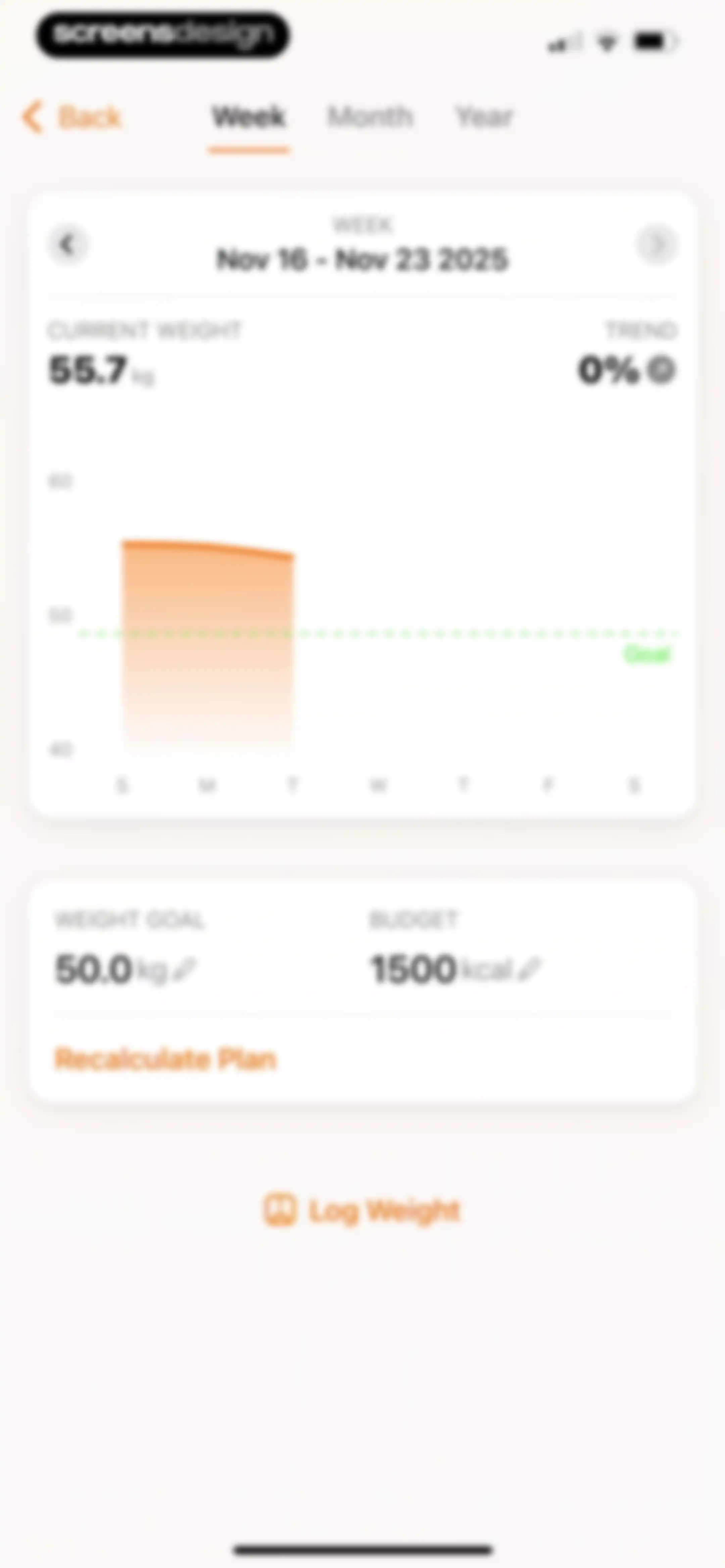 CalBot: AI Calorie Tracker screen 64