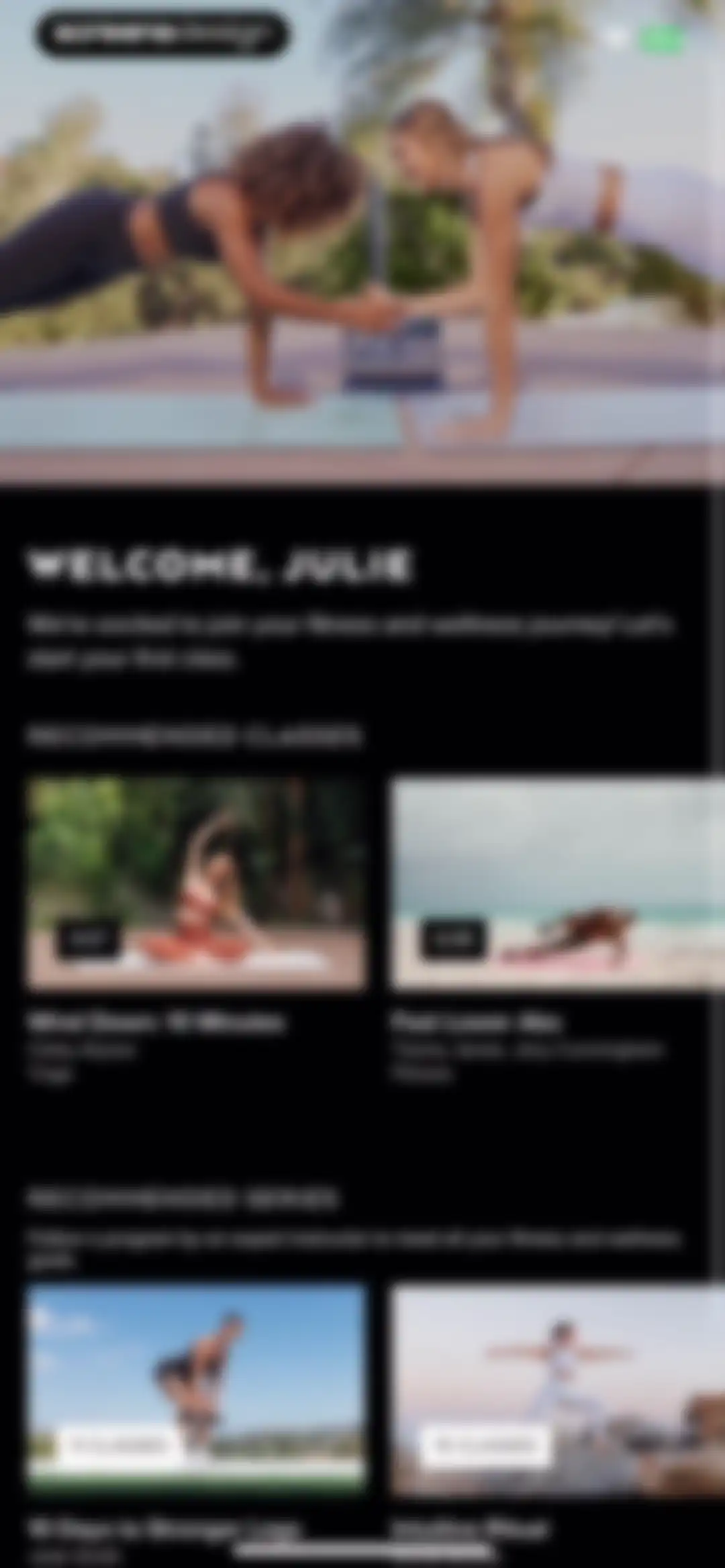 ALO Wellness Club screen 29