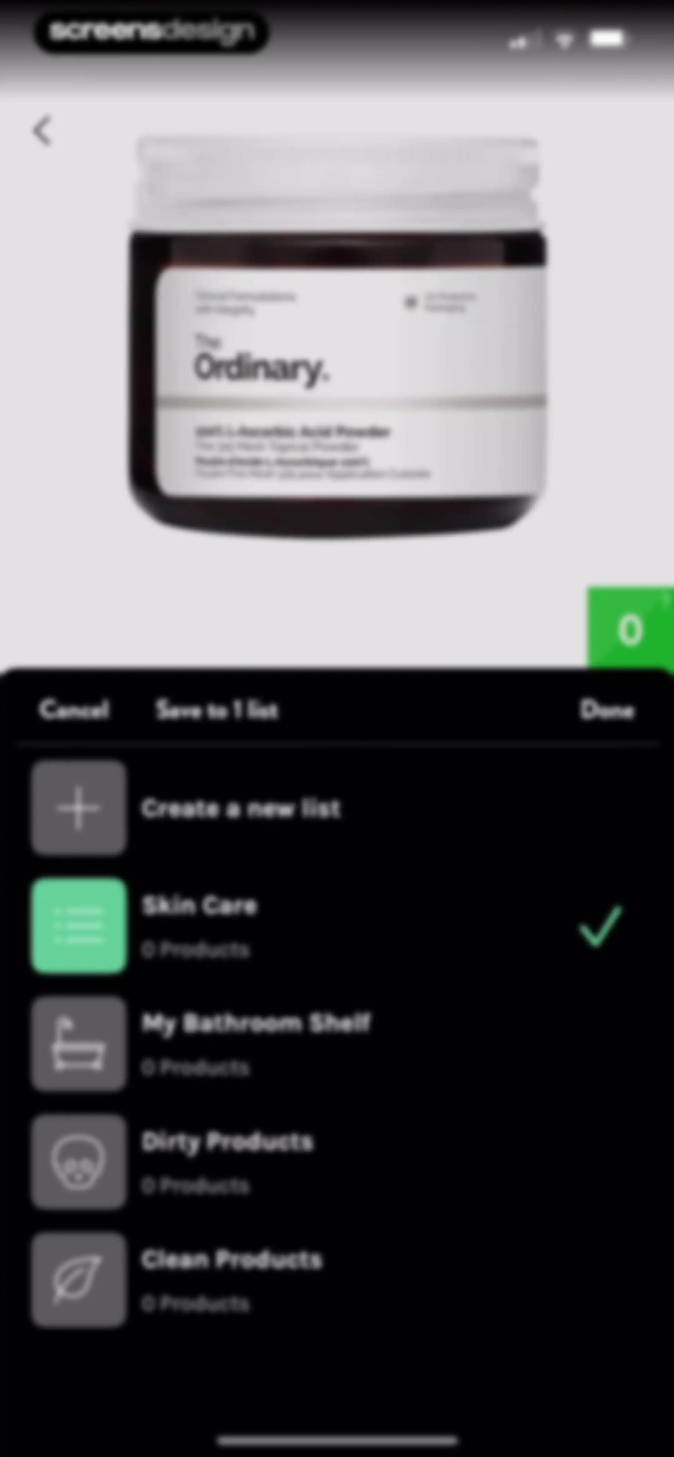 Think Dirty – Shop Clean screen 61