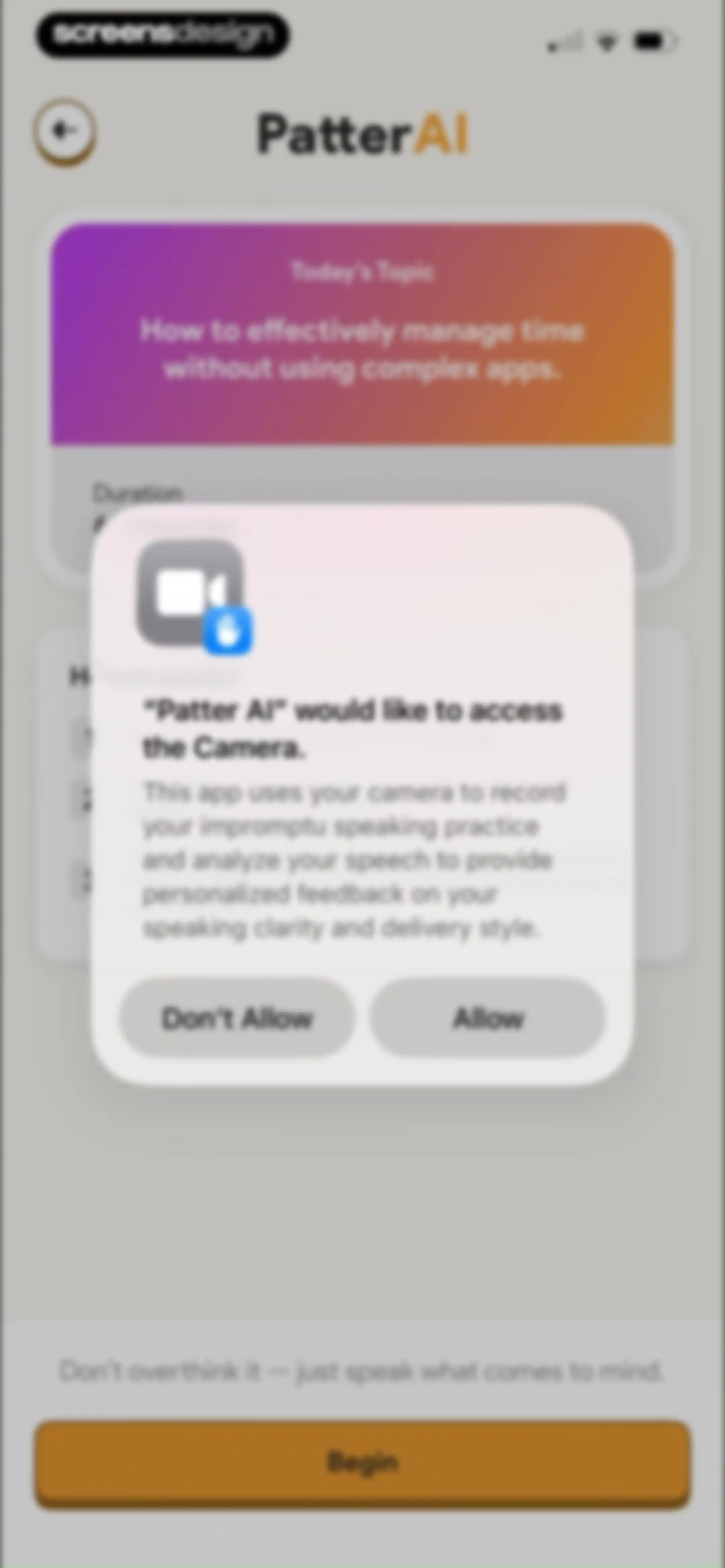PatterAI: Communication Skills screen 103