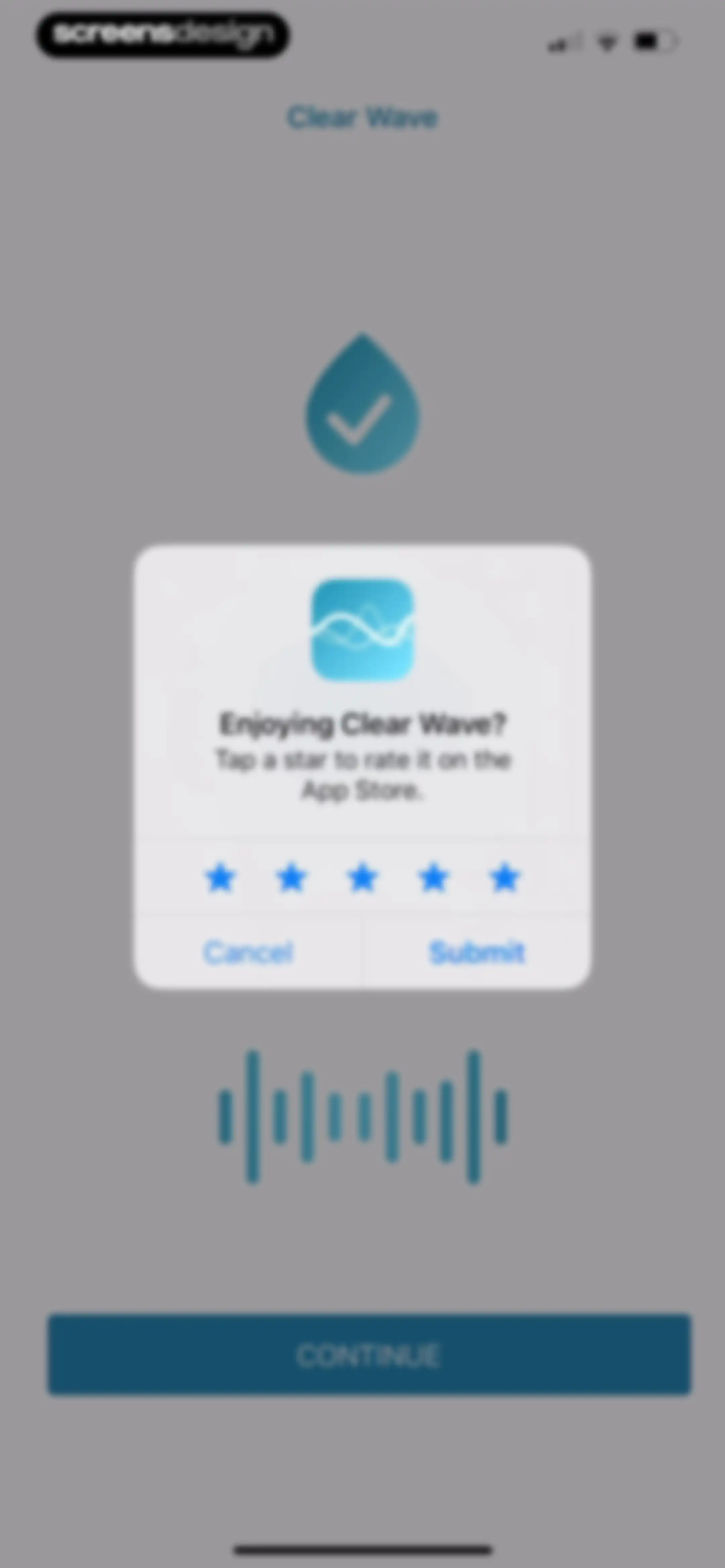 Clear Wave screen 12
