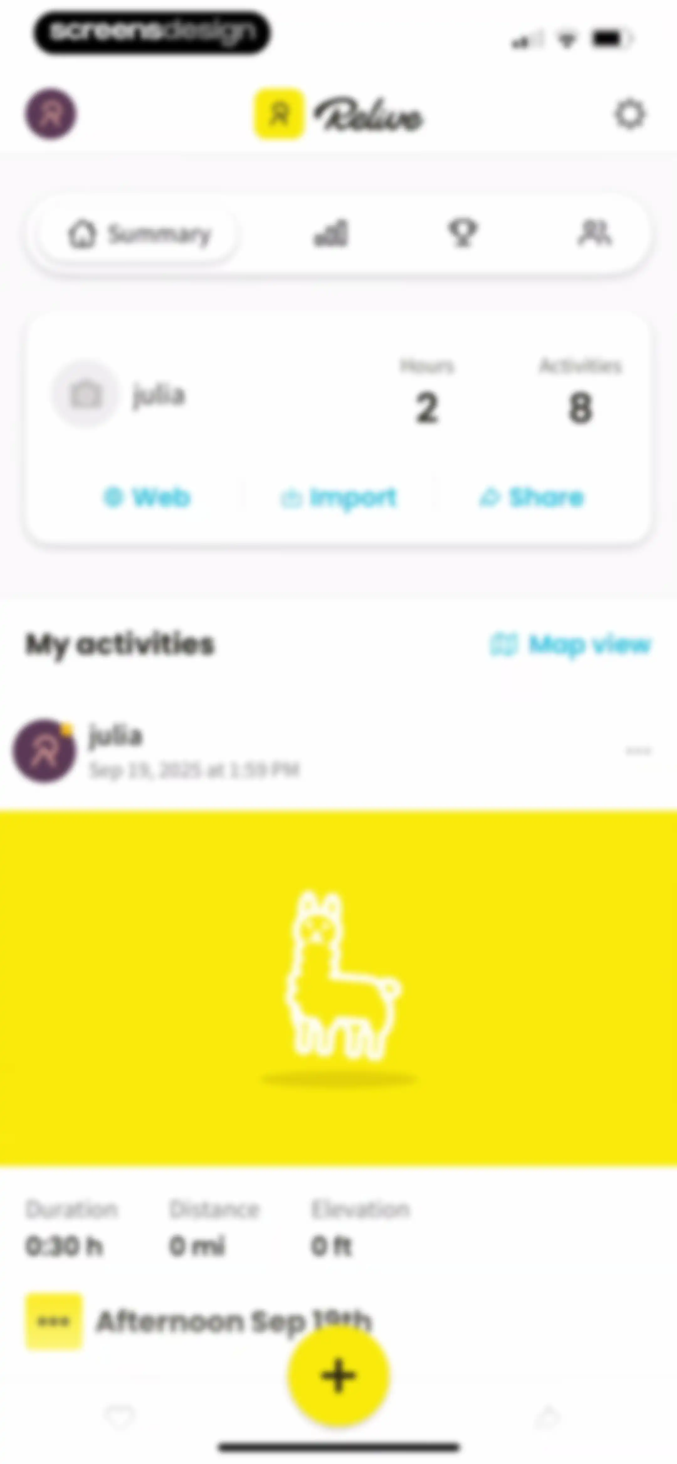 Relive: Hike & Ride Memories screen 19