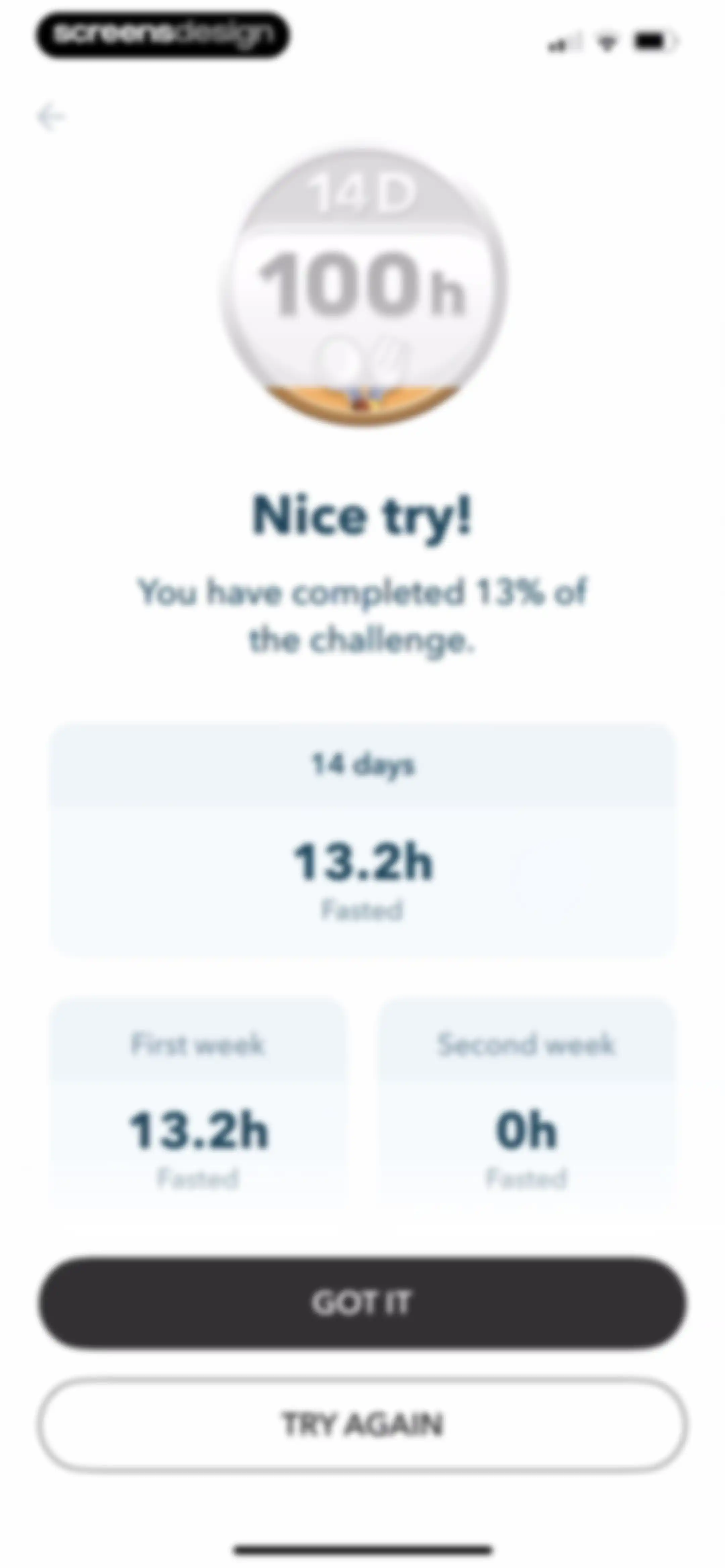 Intermittent Fasting Tracker - screen 184