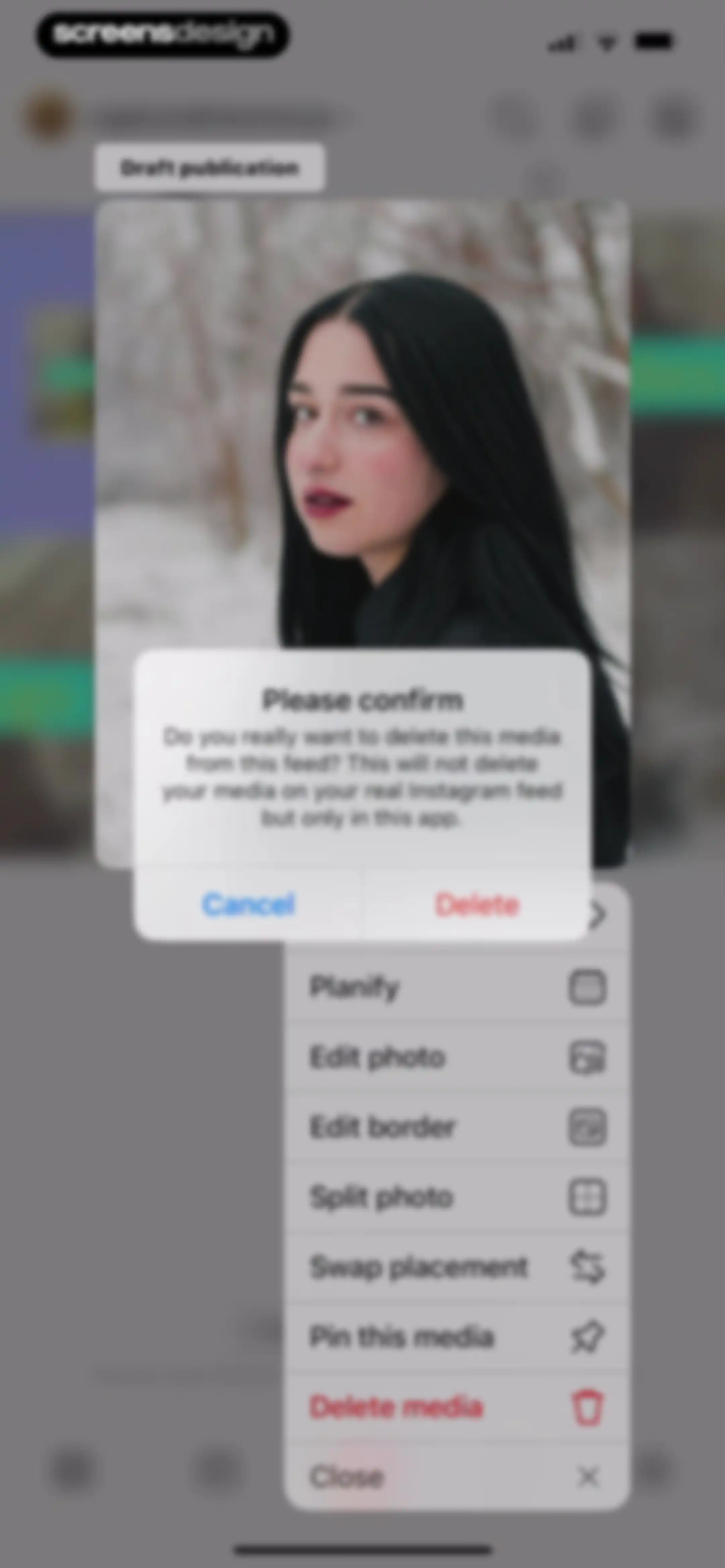 Feed Preview: Planner for IG screen 69