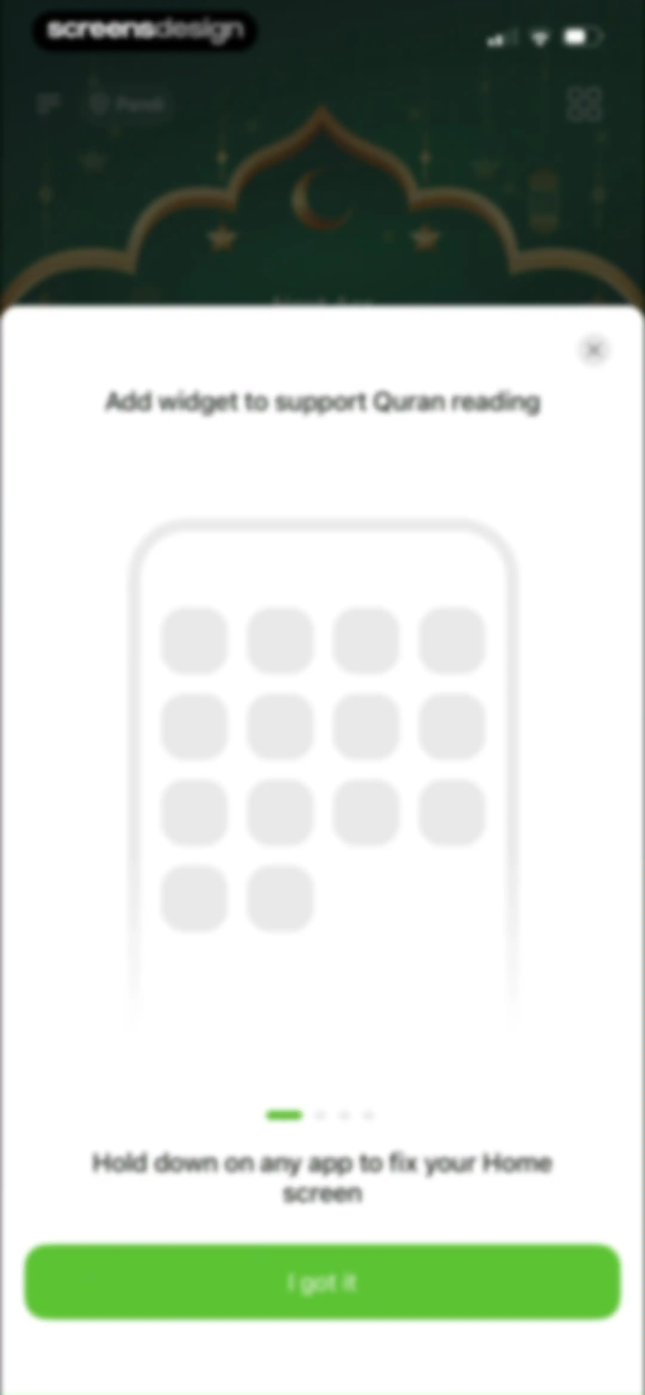 Holy Quran - Deeper journey screen 39