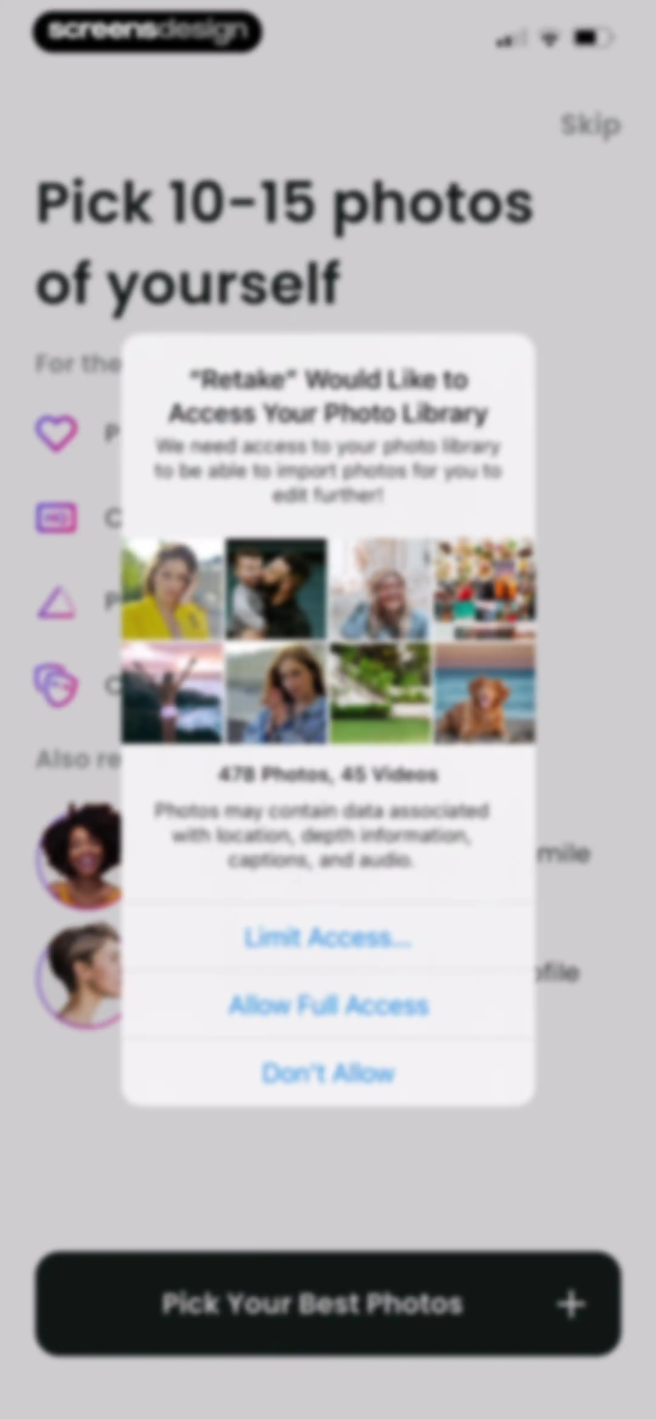 Retake AI Face & Selfie Editor screen 20