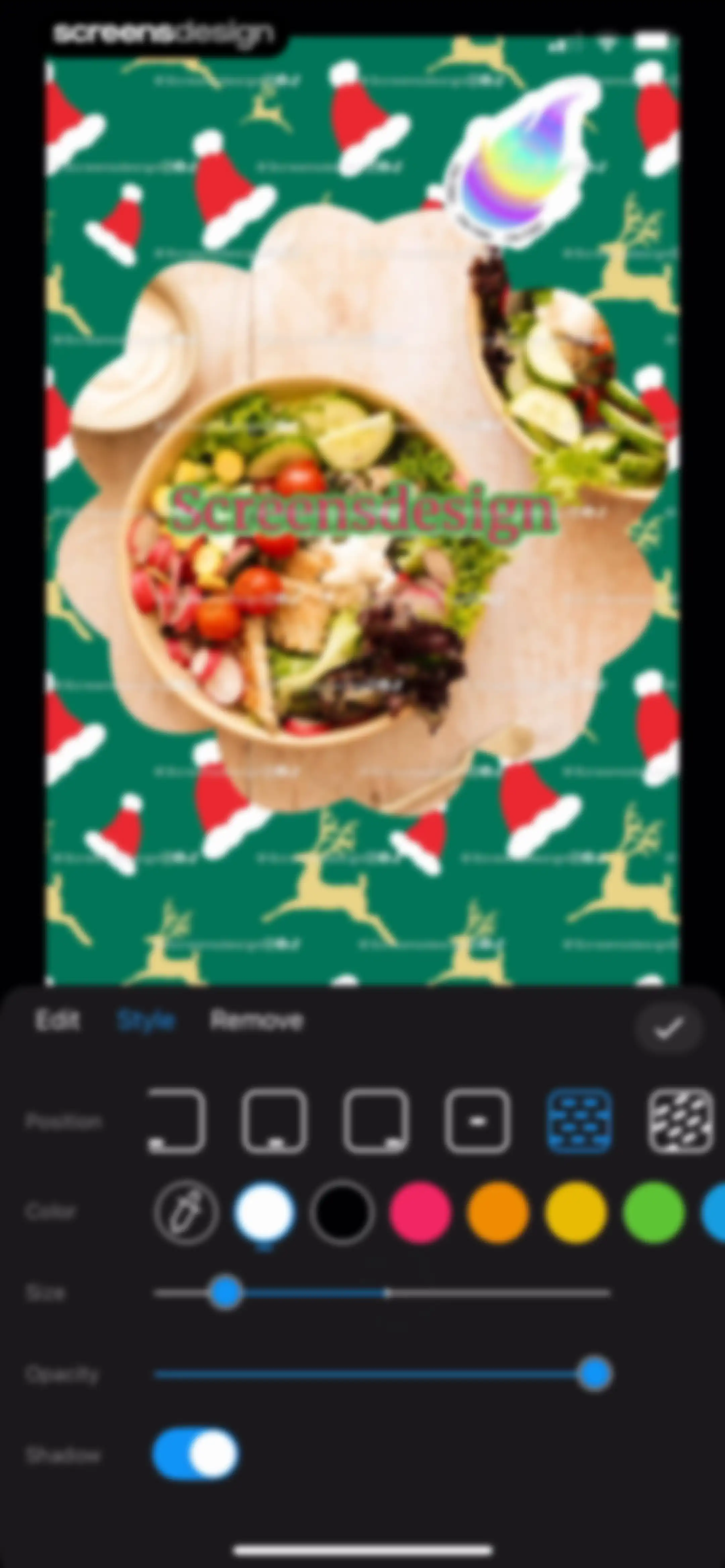 Layout for Instagram: Collage screen 44