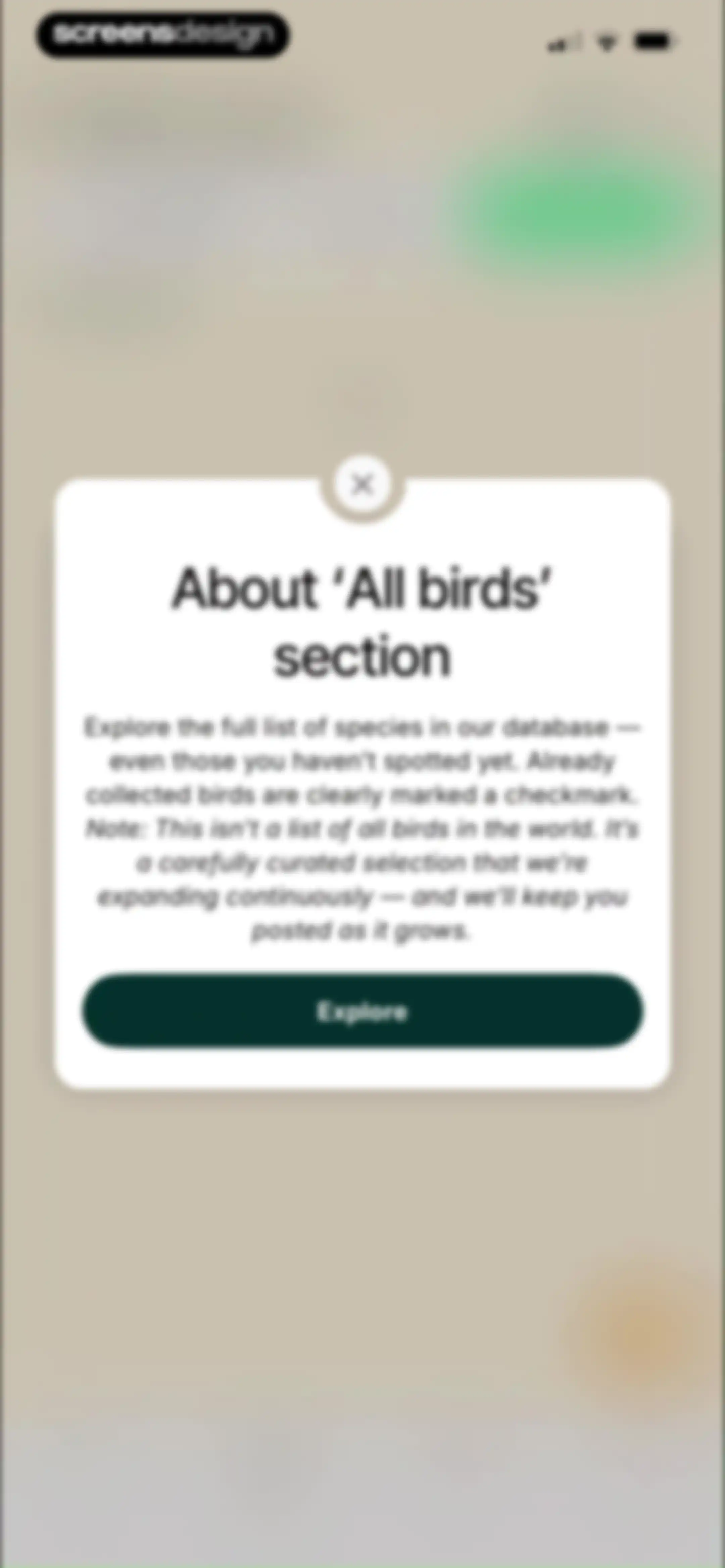Birdbuddy: ID & Collect Birds screen 84