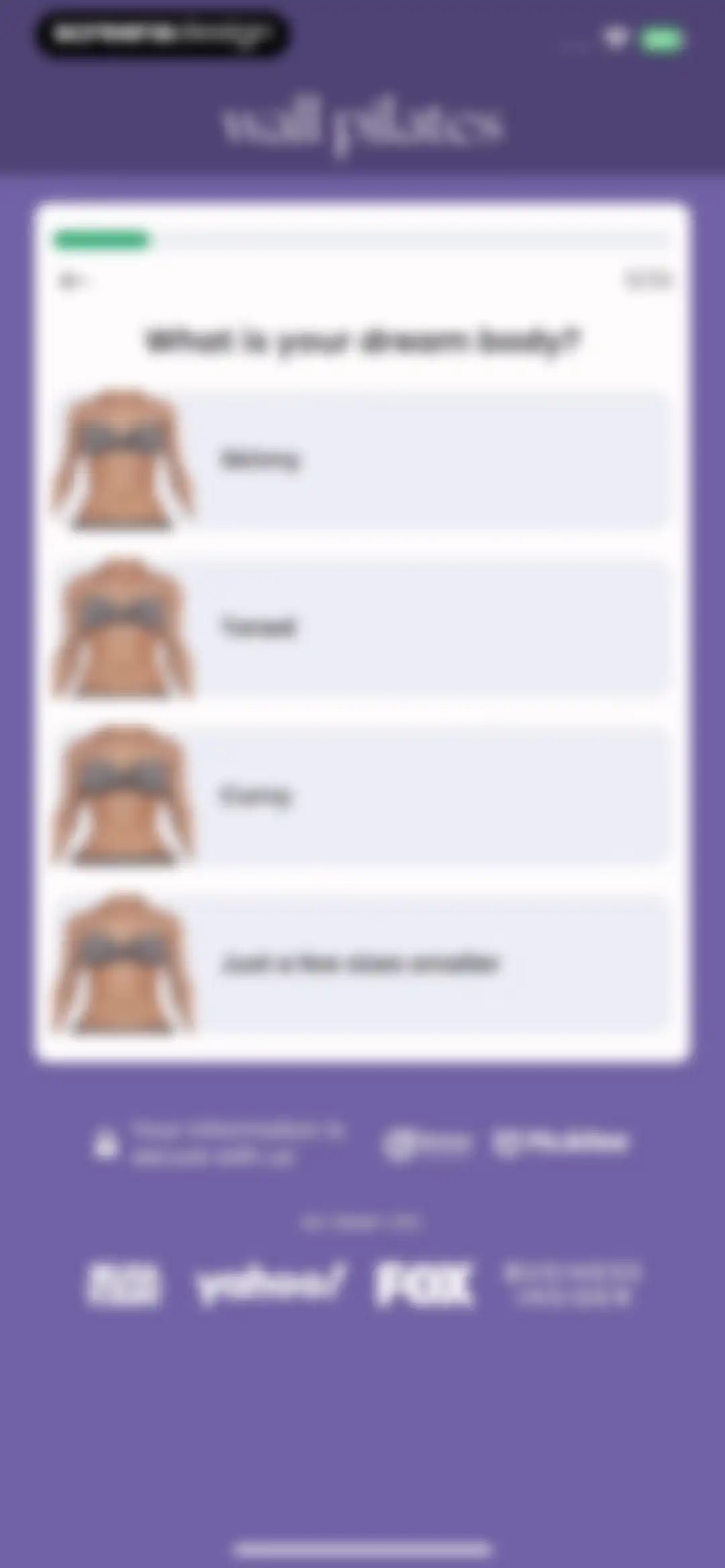 Wall Pilates: Fit Weight Loss screen 8