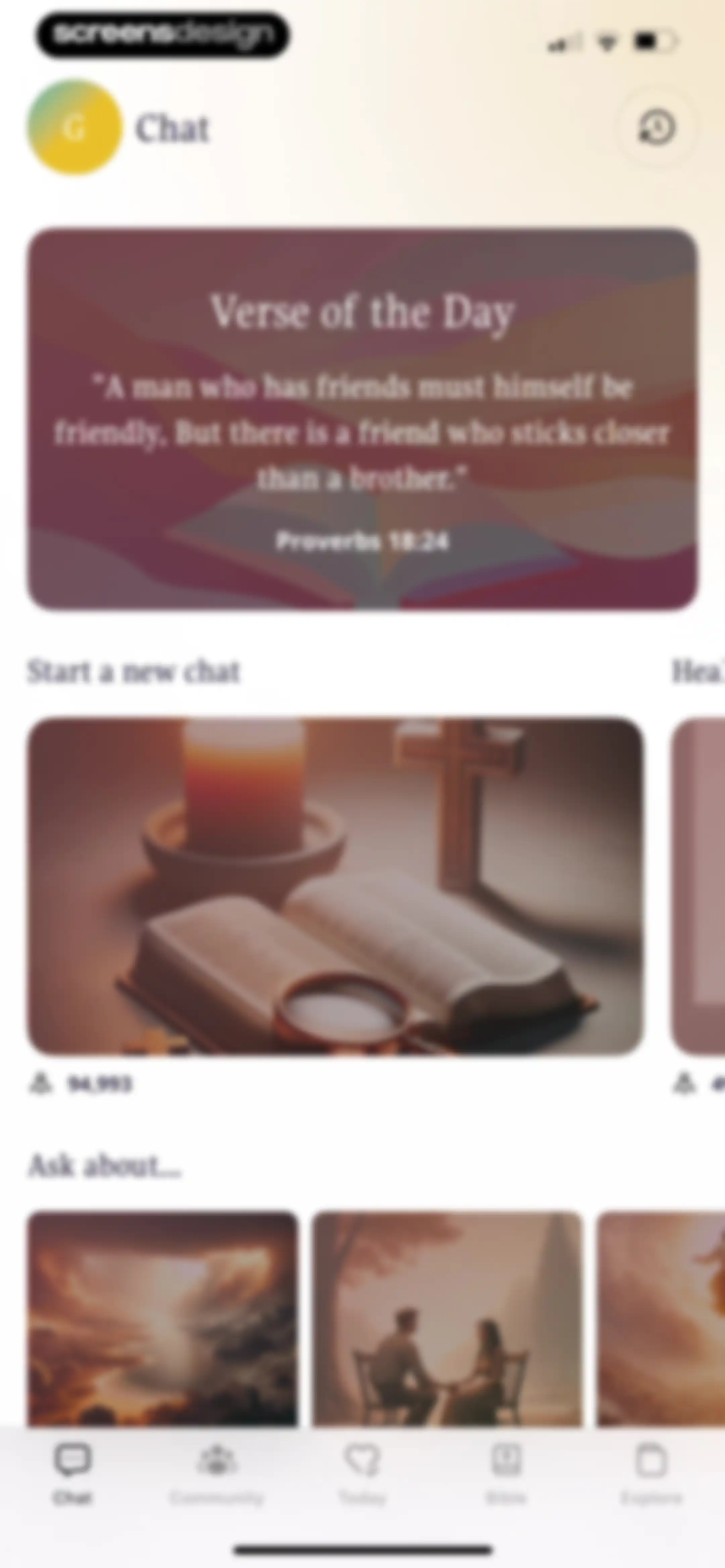 Bible Chat: Daily Devotional screen 123