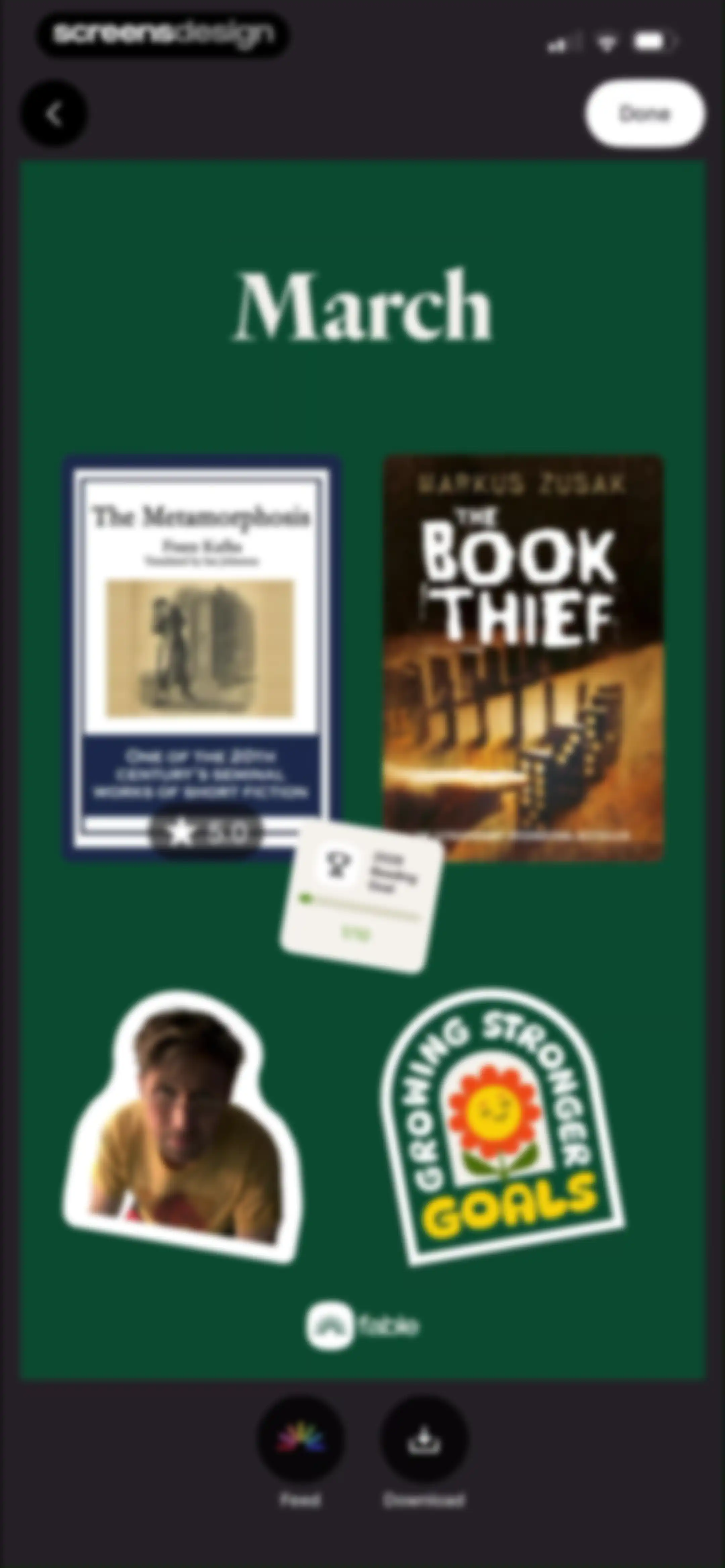 Fable: Track & Discuss Books screen 213