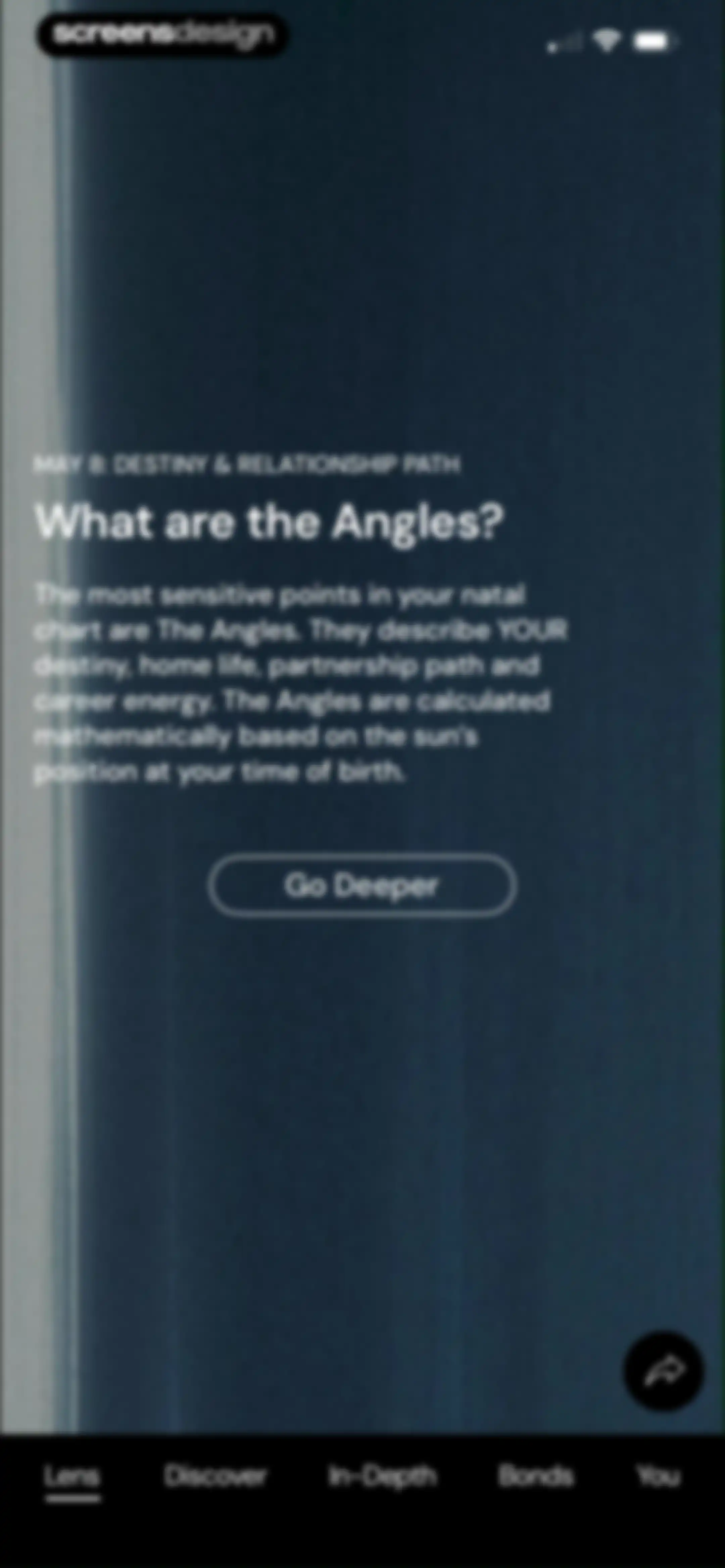 The Pattern: Astrology screen 14